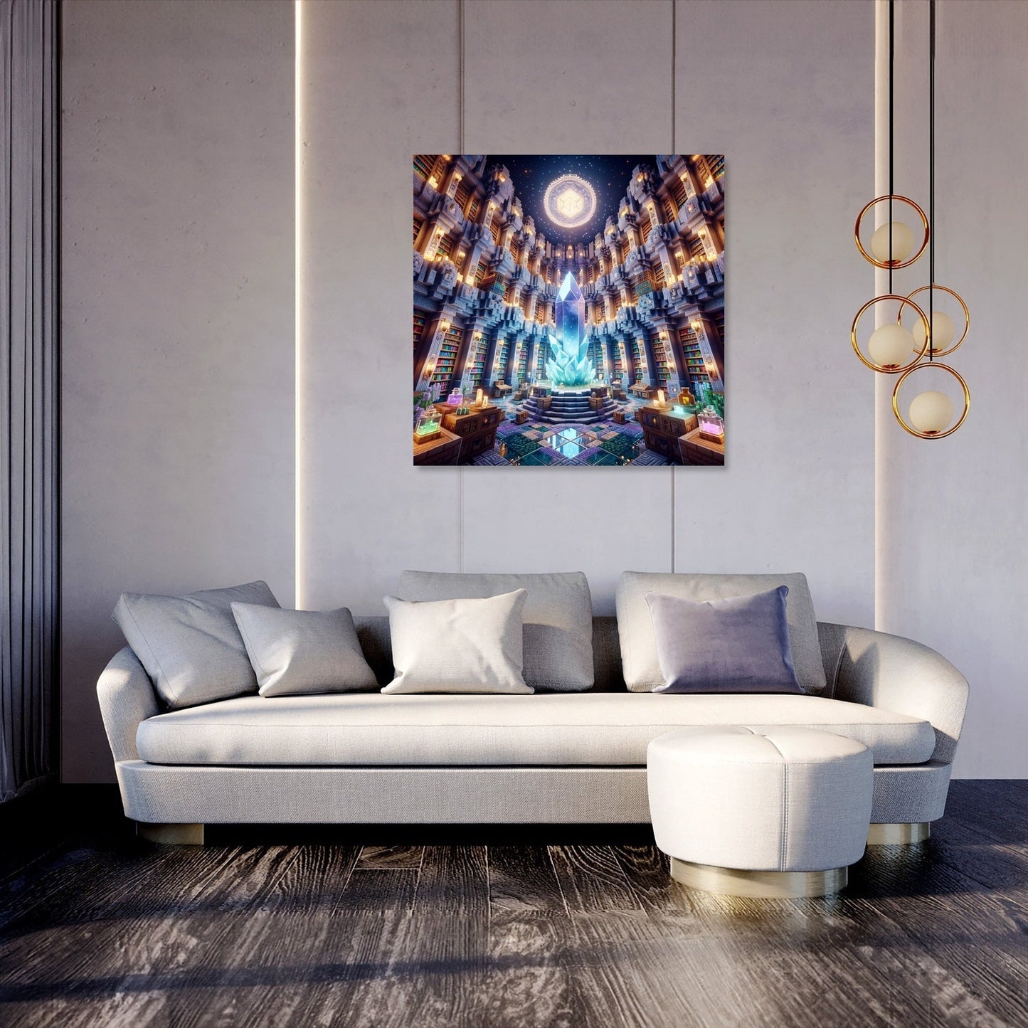 Enchanted Shelves Canvas