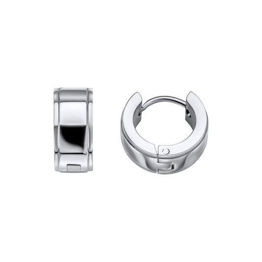Fred Bennett Stainless Steel Hoop Earrings