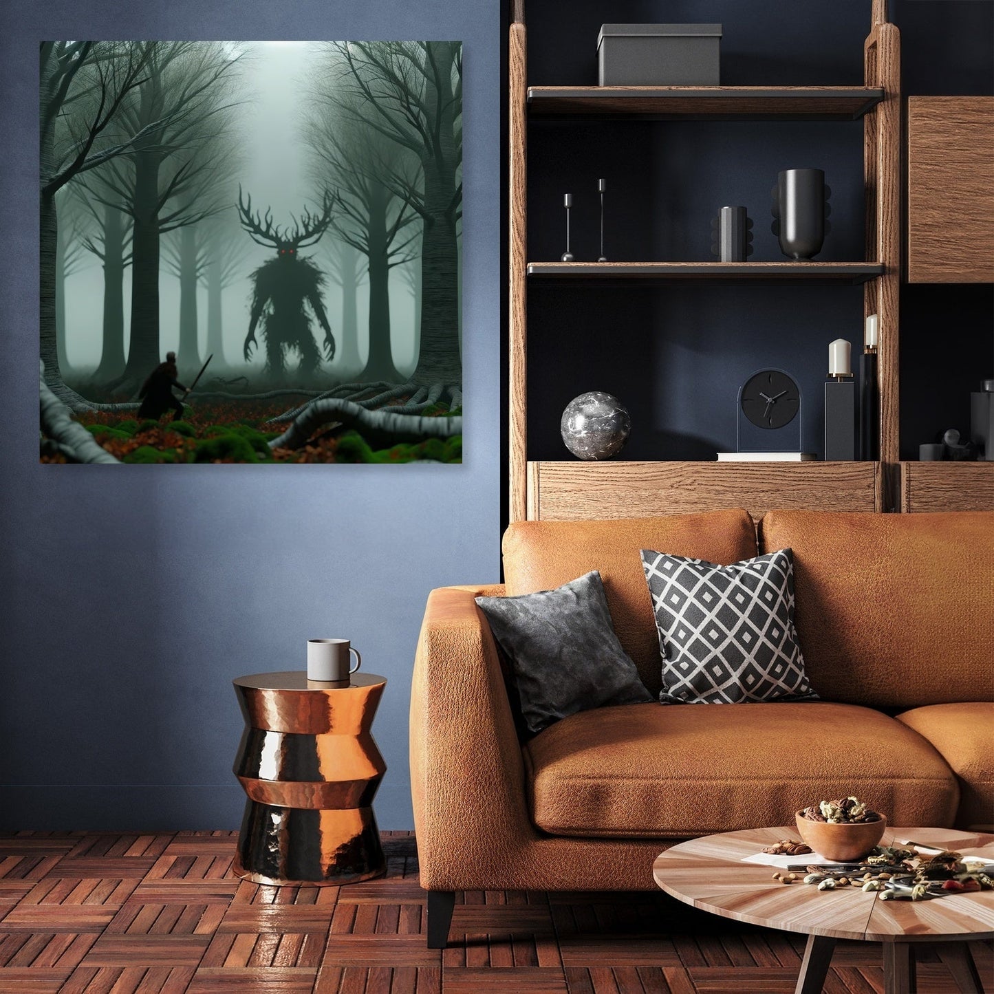 Forest Duel Canvas