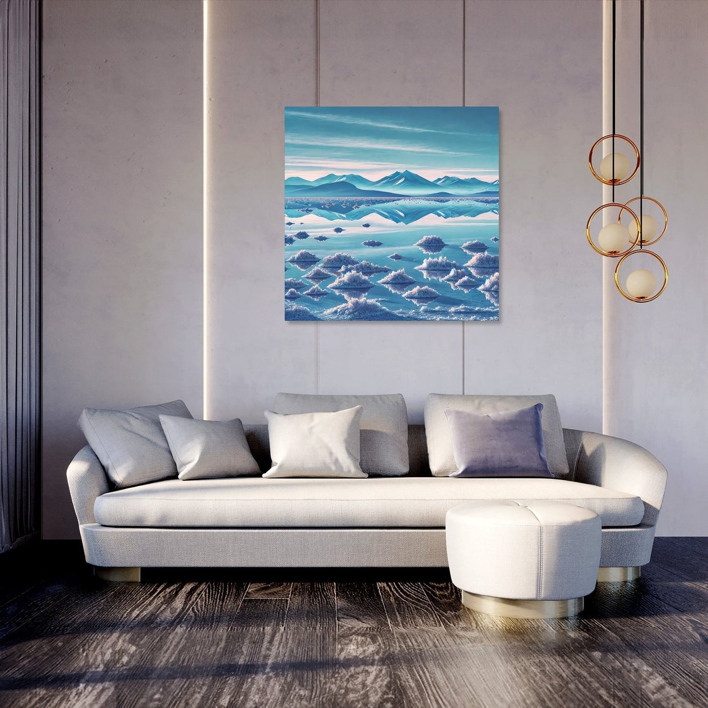 Salar de Uyuni Reflections Canvas