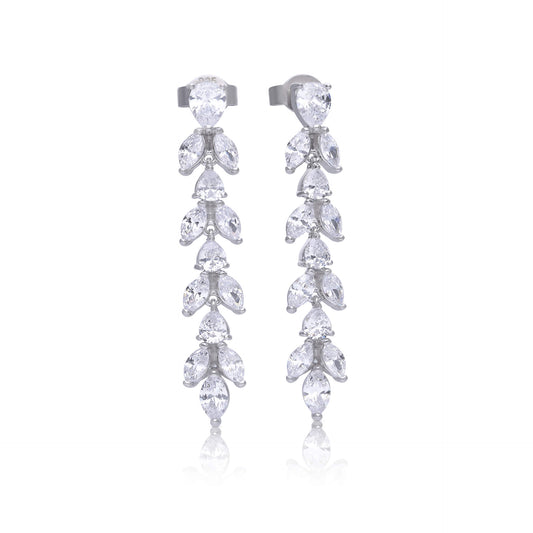 Diamonfire Vine Drop Earrings