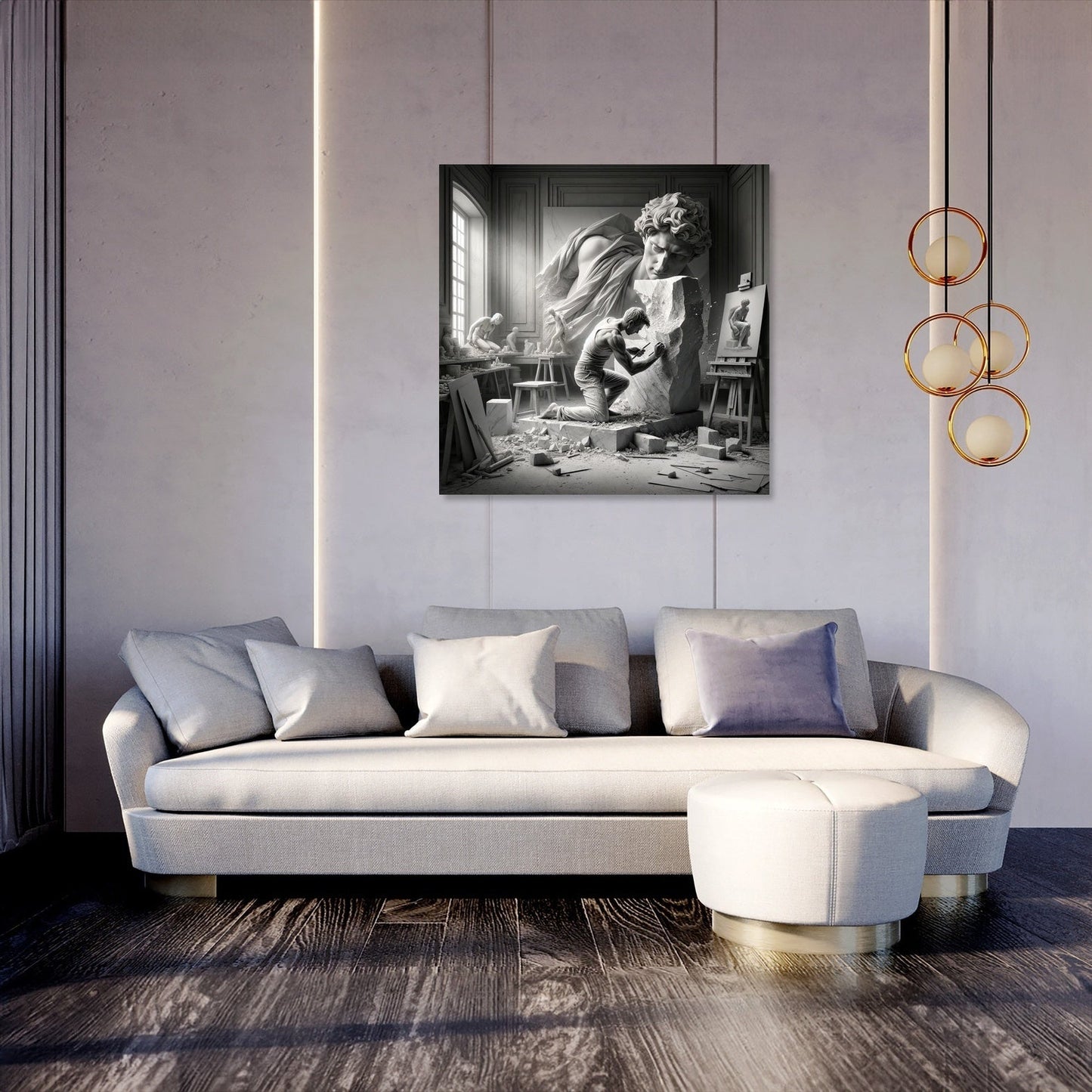Marble Genesis Canvas