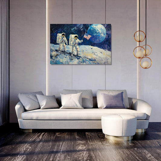 Lunar Exploration Canvas