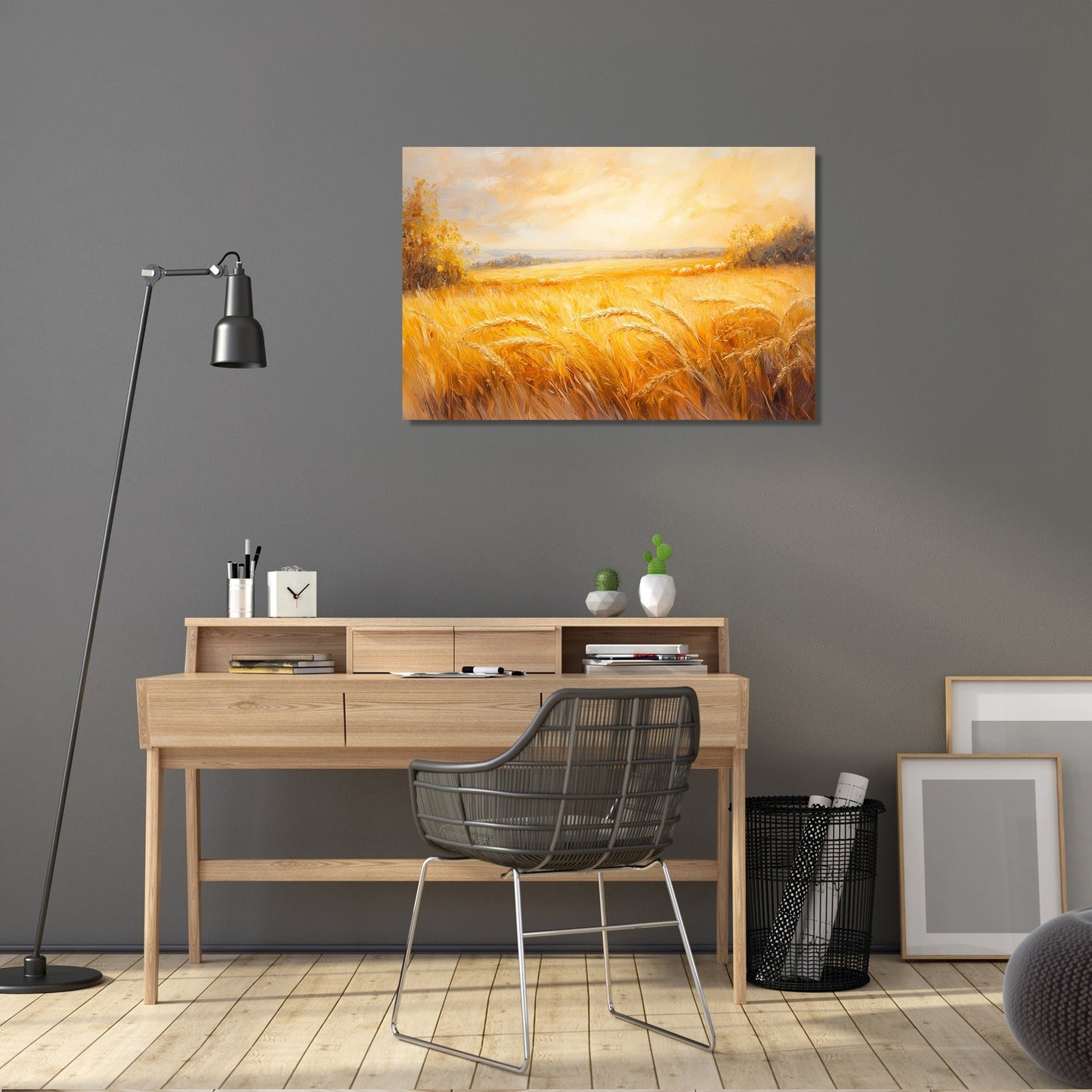 Golden Harvest Reverie Canvas