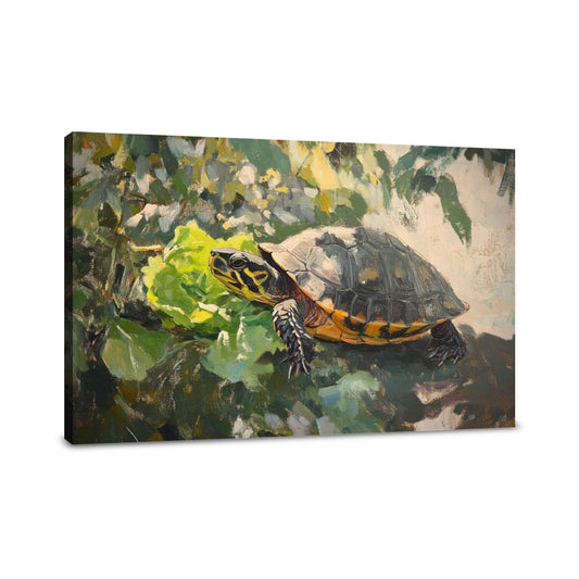 Turtle's Feast Canvas