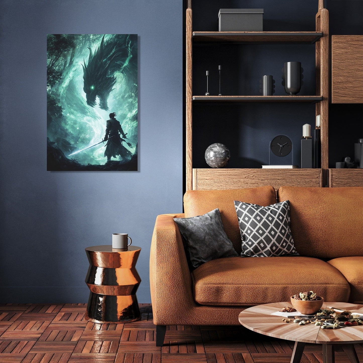 Mystic Duel Forest Canvas