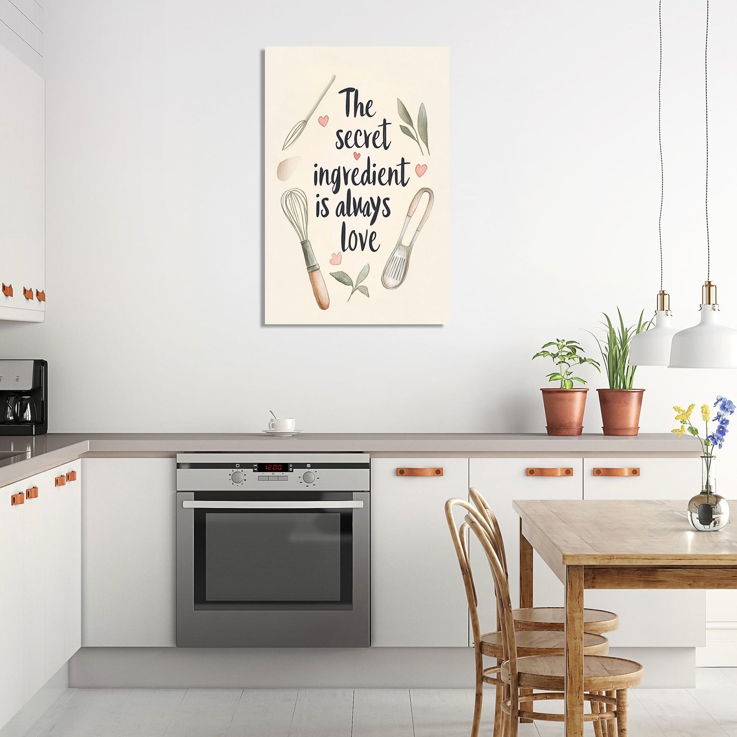 Culinary Love Canvas