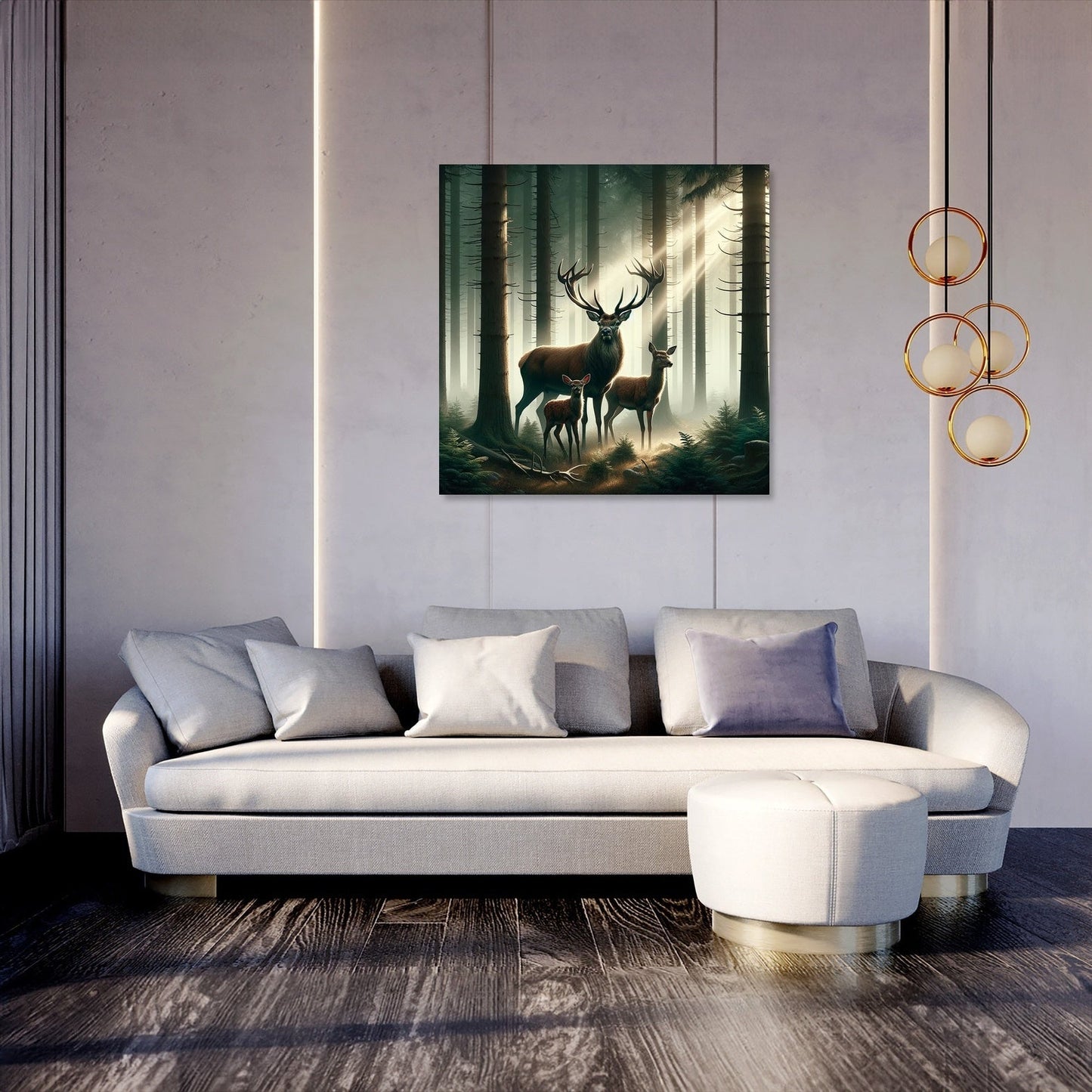 Forest Kinship Canvas