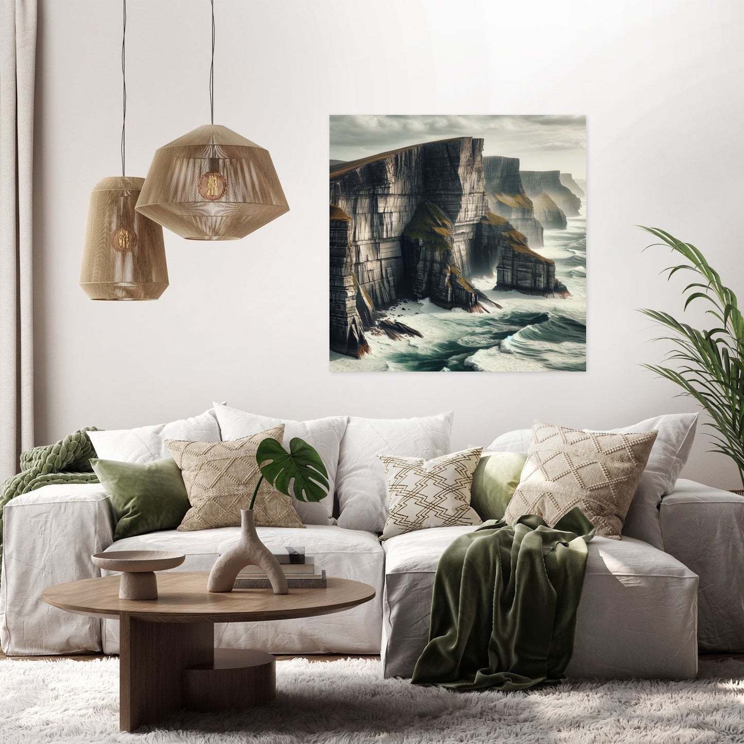 Wild Cliffs Canvas