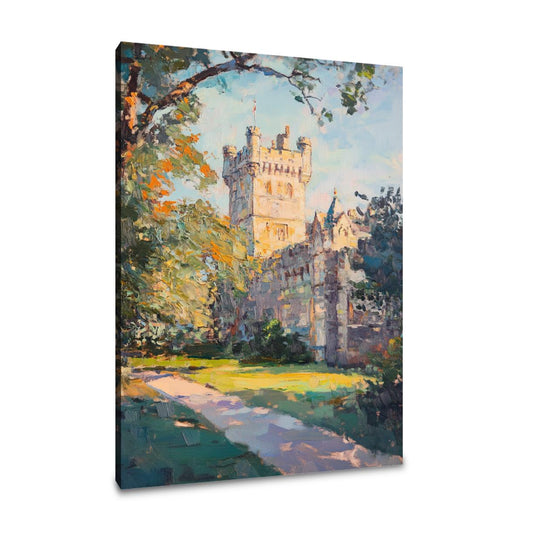 Cardiff Castle Sunrise Canvas