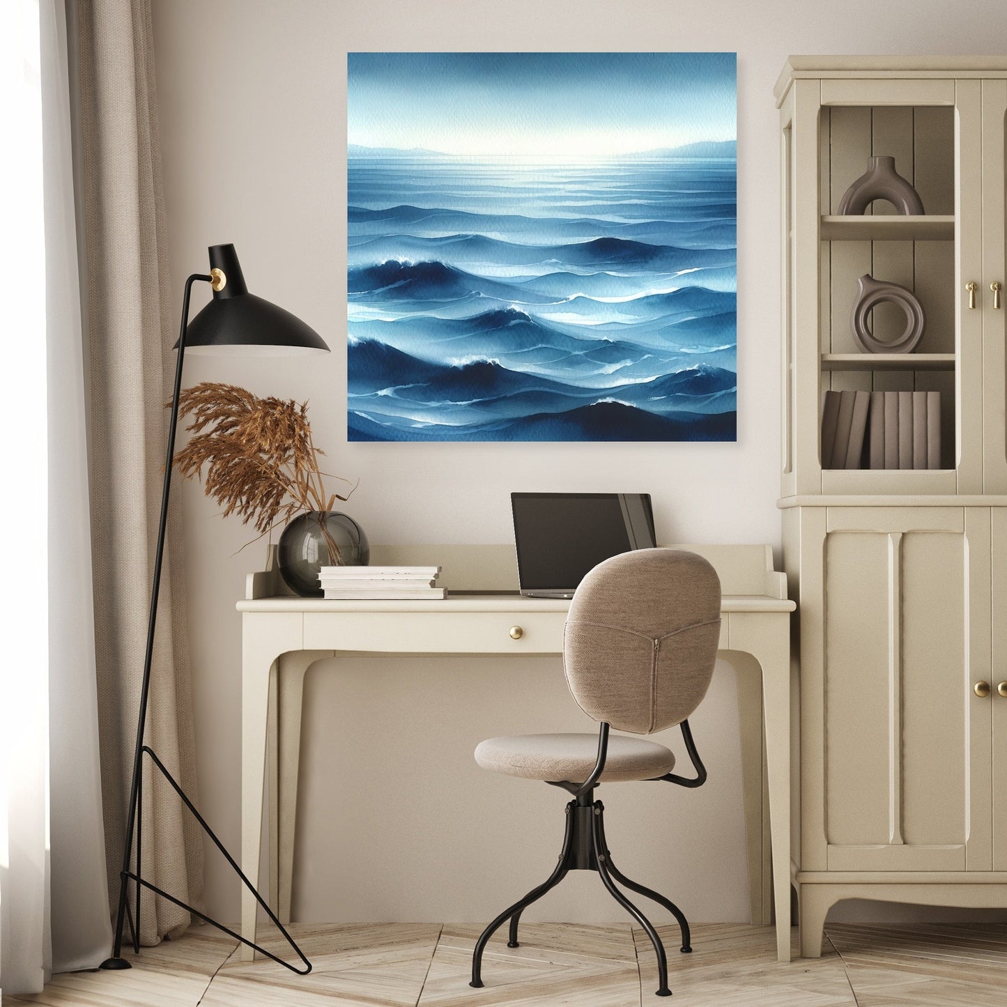 Whispering Tides Canvas