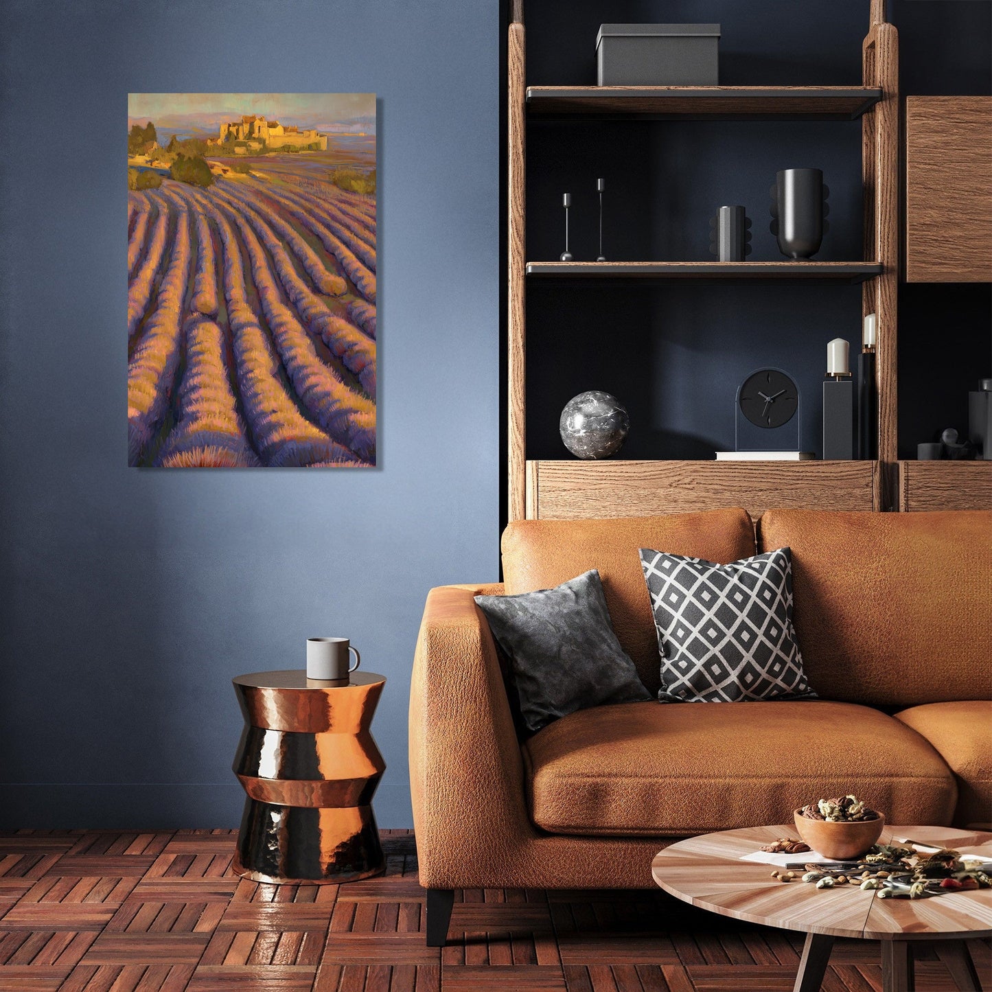 Lavender Monastery Canvas