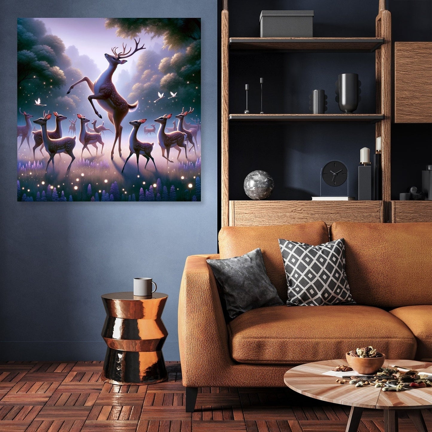 Ballet Deer Canvas