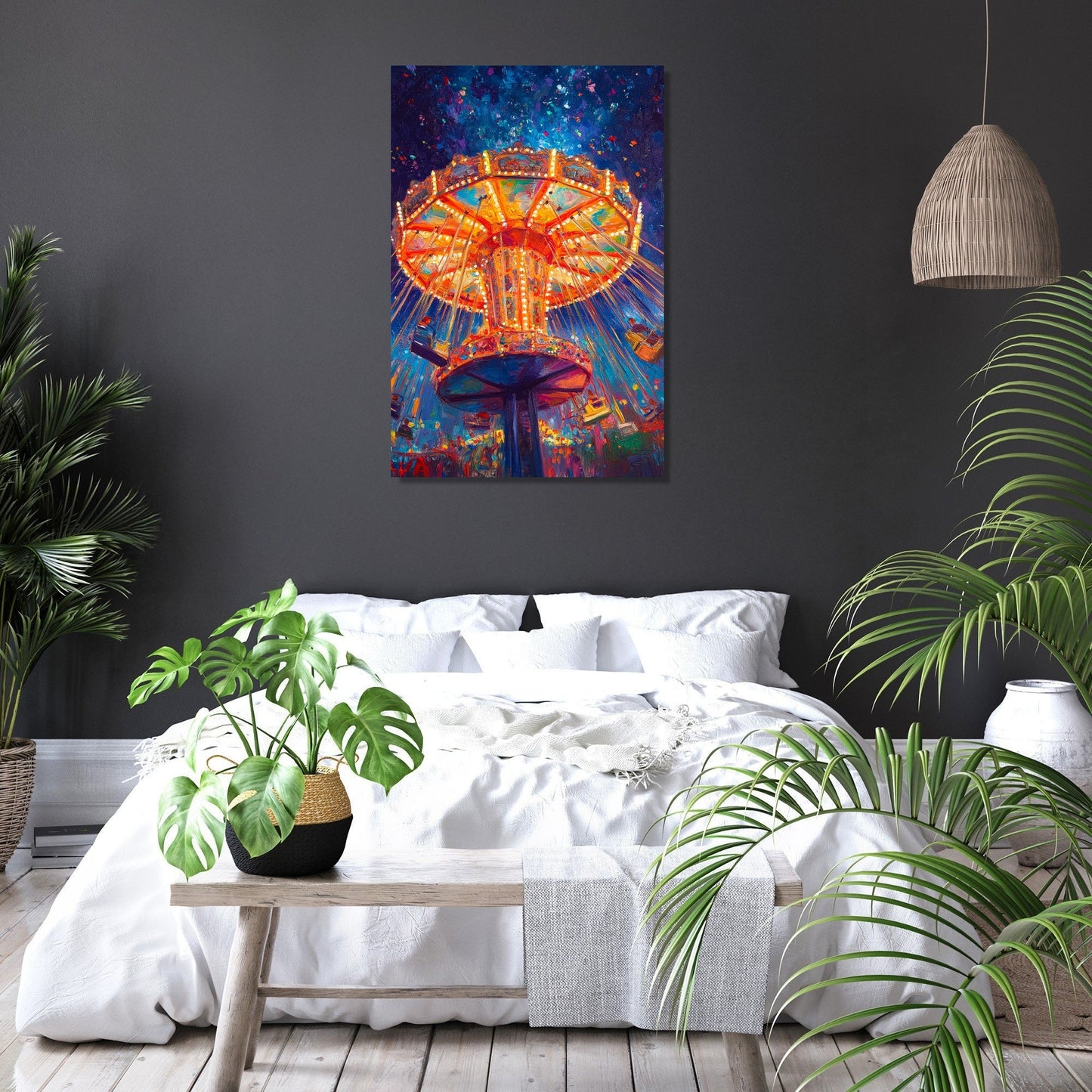Carousel Dreamscape Canvas