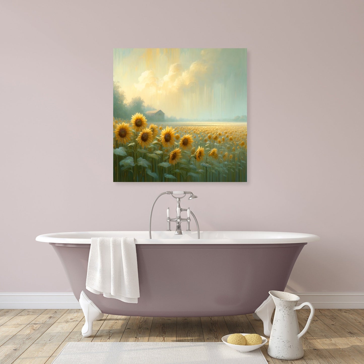 Sunflower Field Canvas
