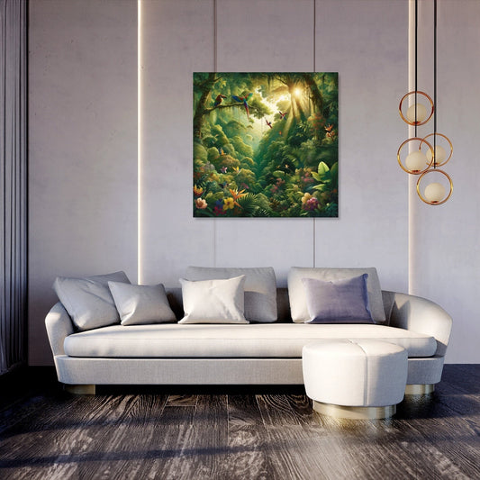 Verdant Canopy Canvas