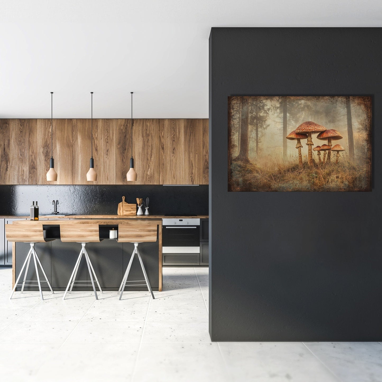 Enchanted Mushroom Canvas