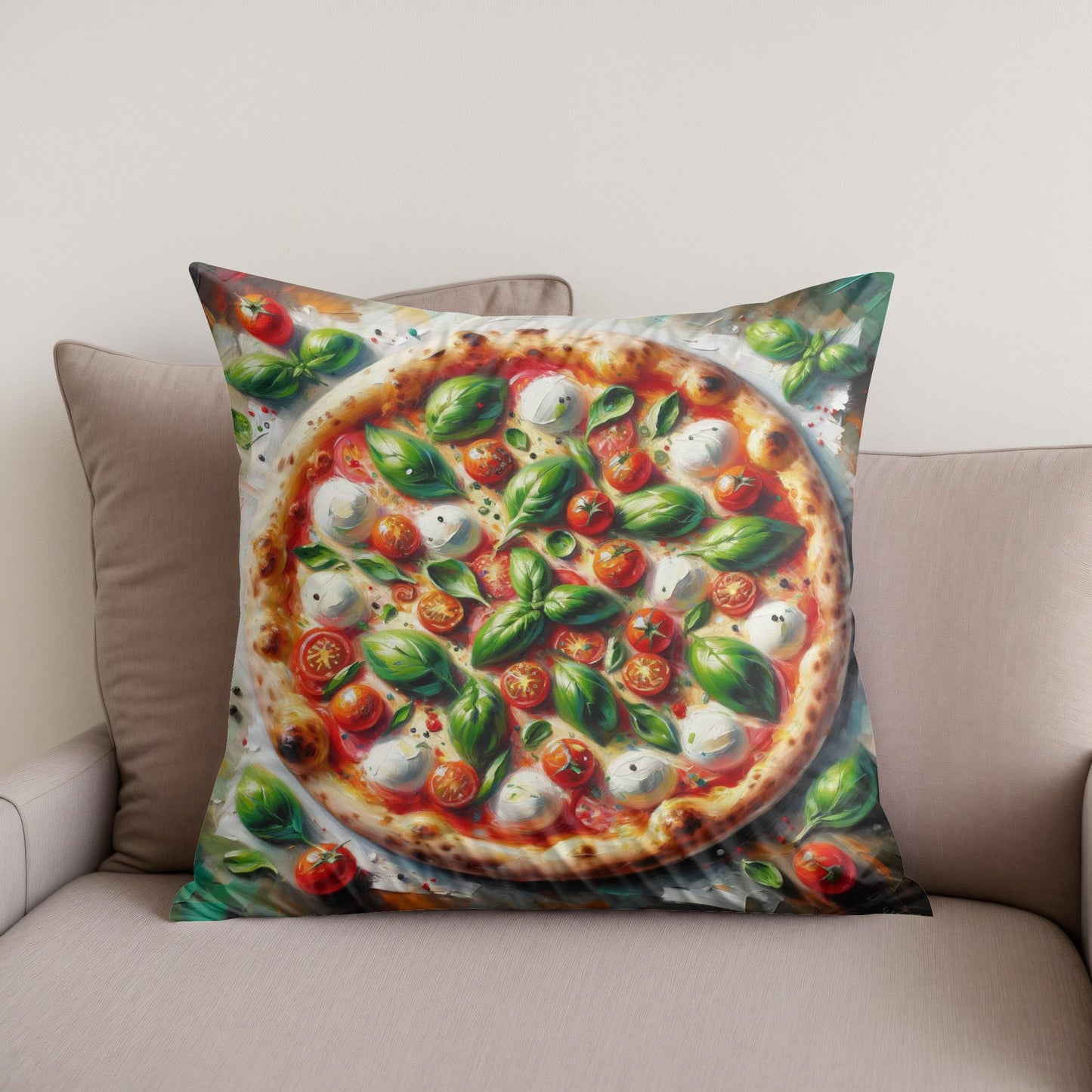 Gourmet Delight Cotton Cushion