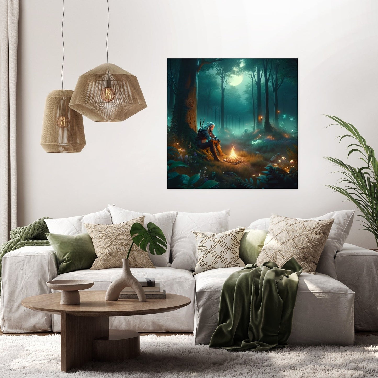 Twilight Forest Canvas