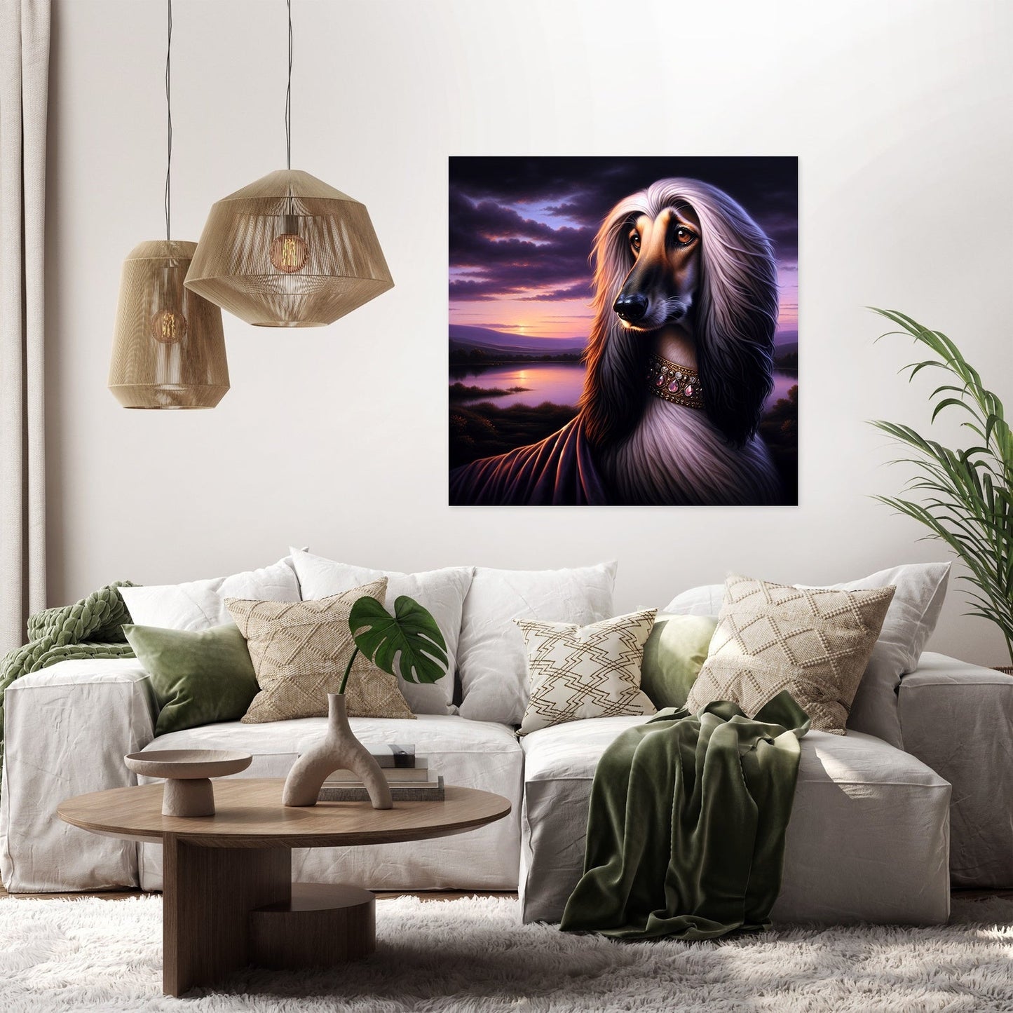 Regal Afghan Dusk Canvas