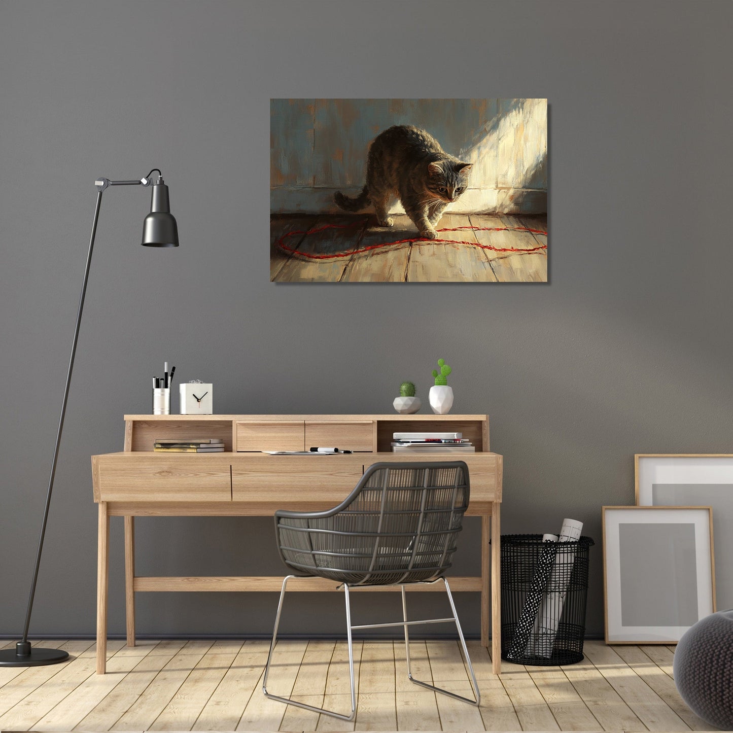 Playful Cat Canvas