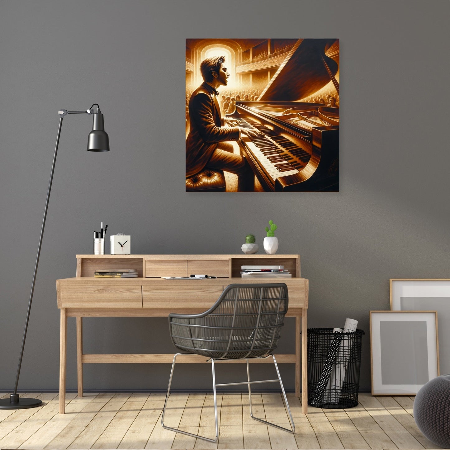 Pianist's Passion Canvas