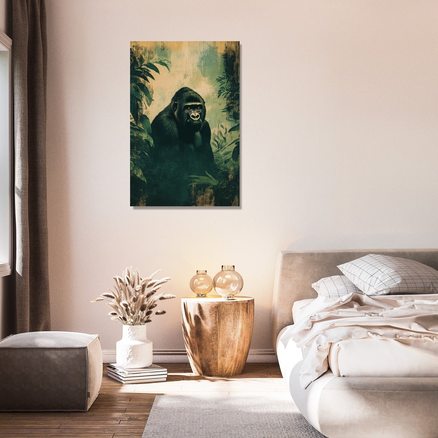 Gorilla Gaze Canvas