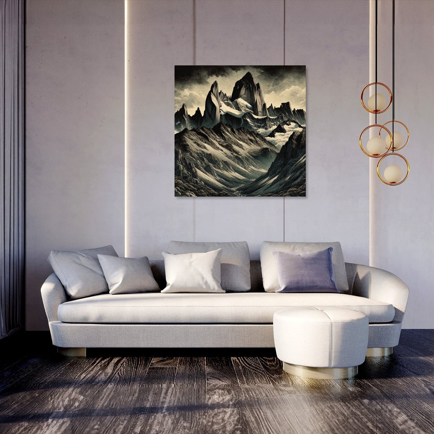 Fitz Roy Victorian Elegance Canvas
