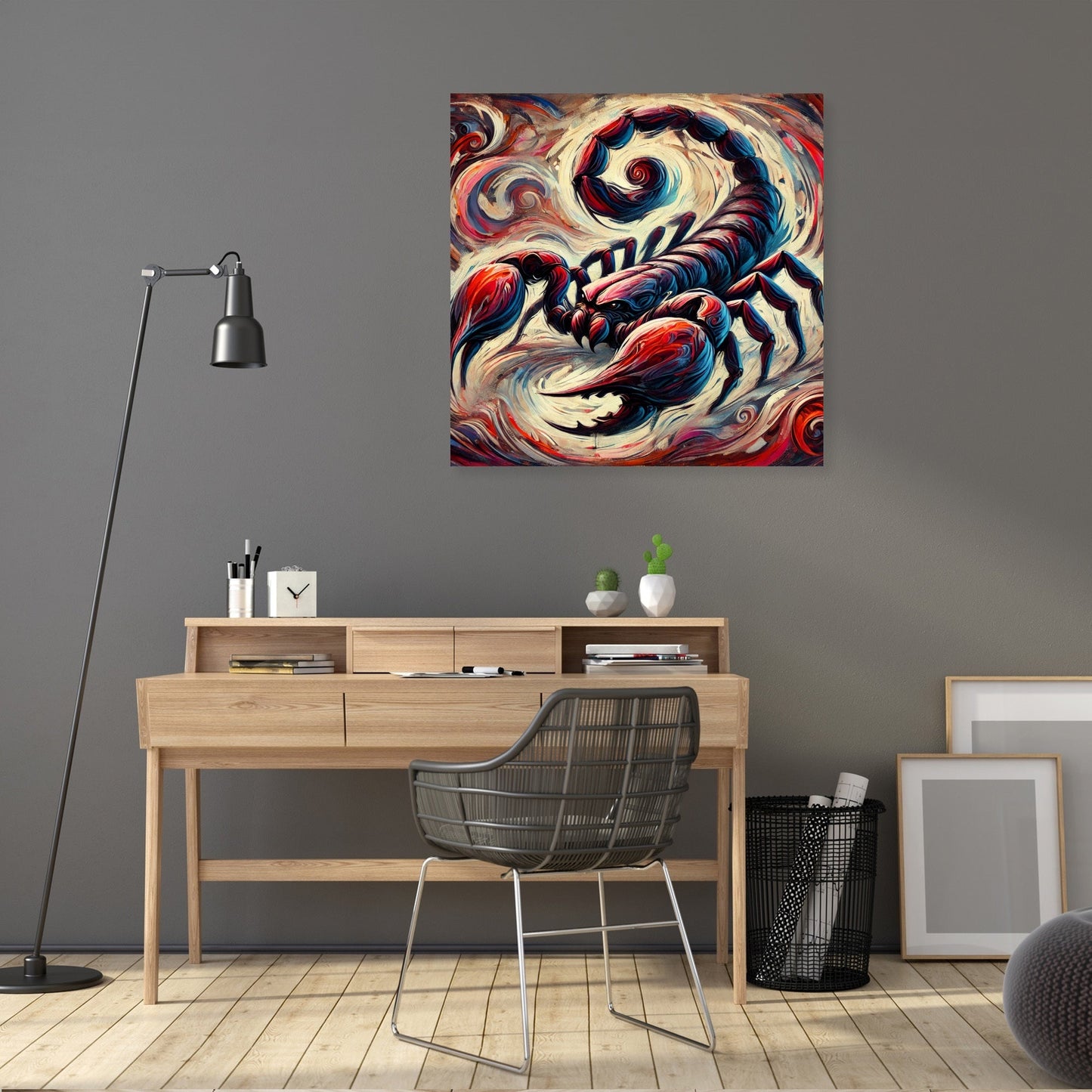 Furious Scorpion Canvas