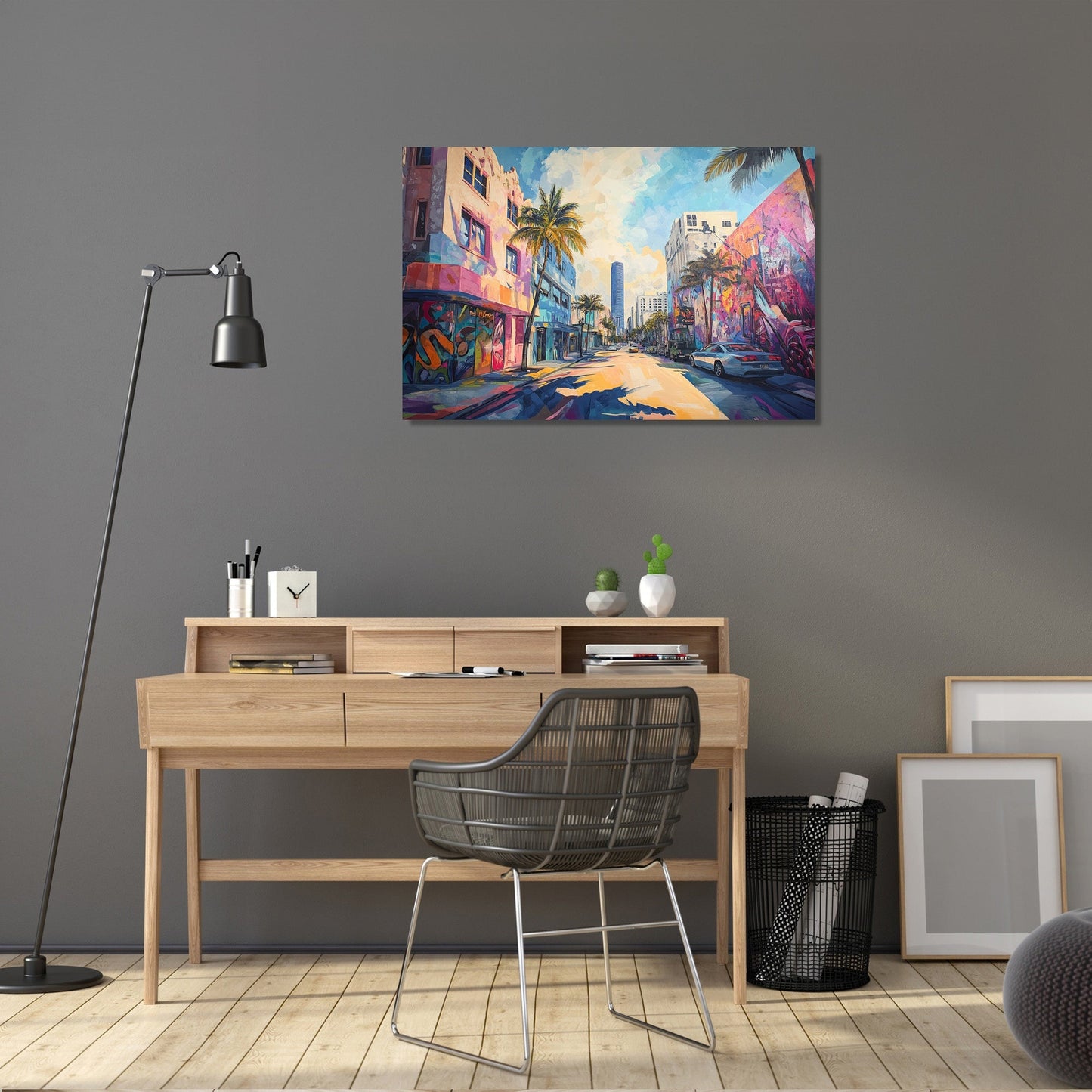 Miami Architectural Canvas
