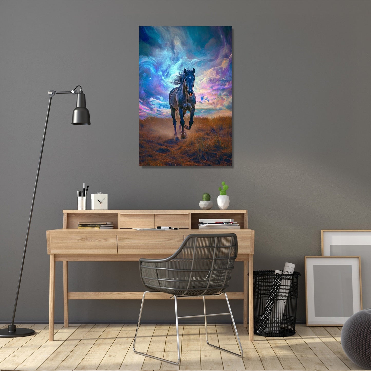 Galloping Horse Dreams Canvas