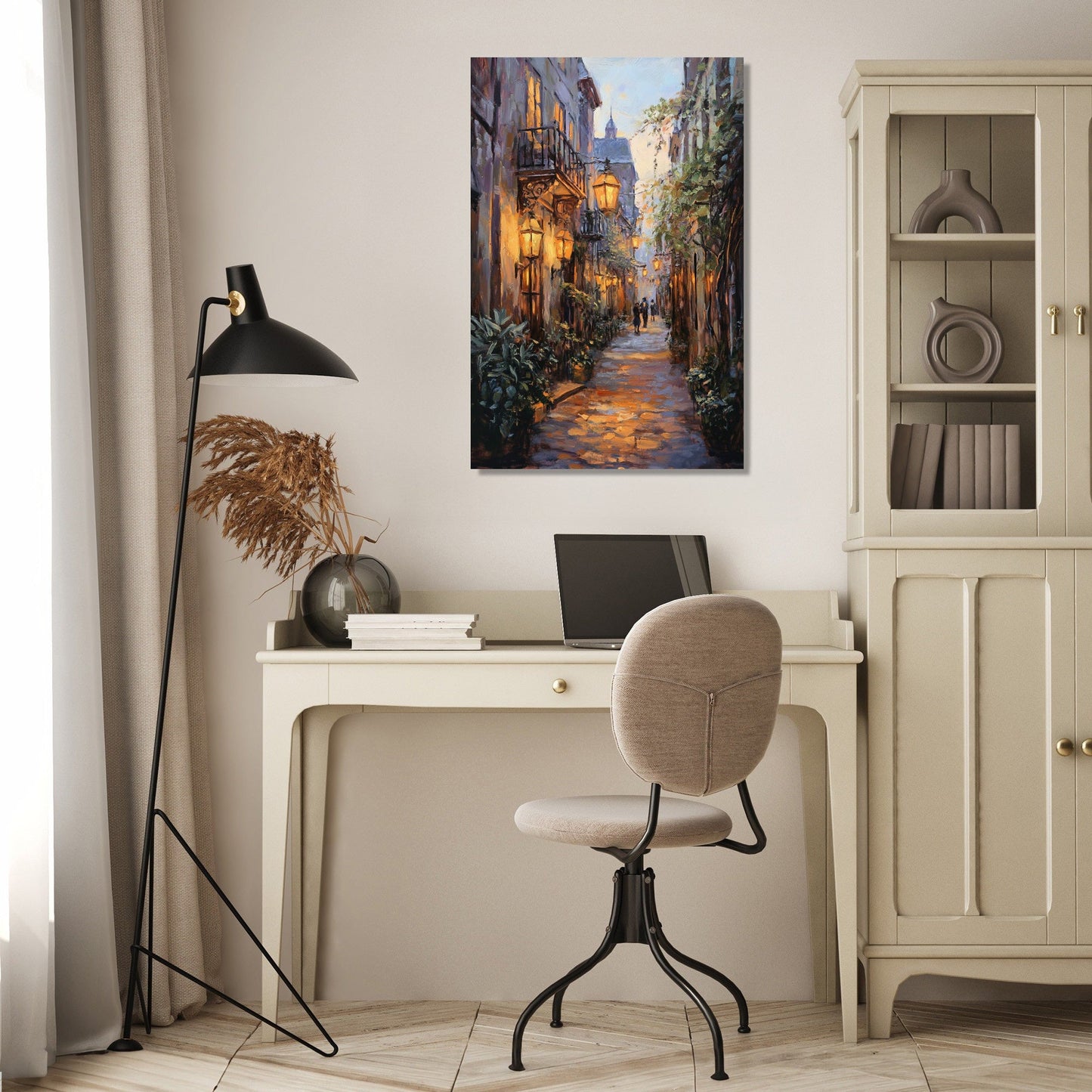 Cobblestone Nostalgia Canvas