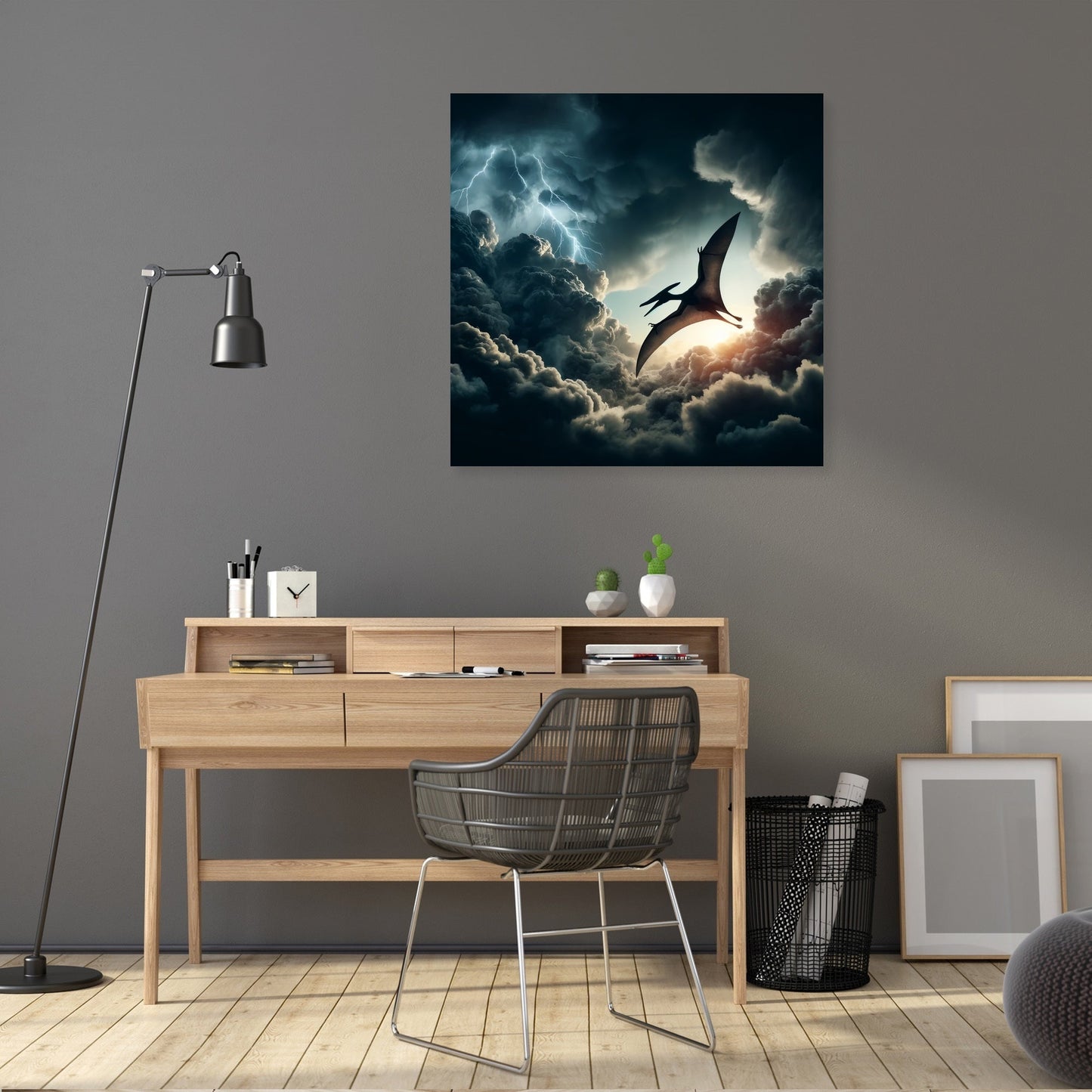Storm Rider Pterodactyl Canvas