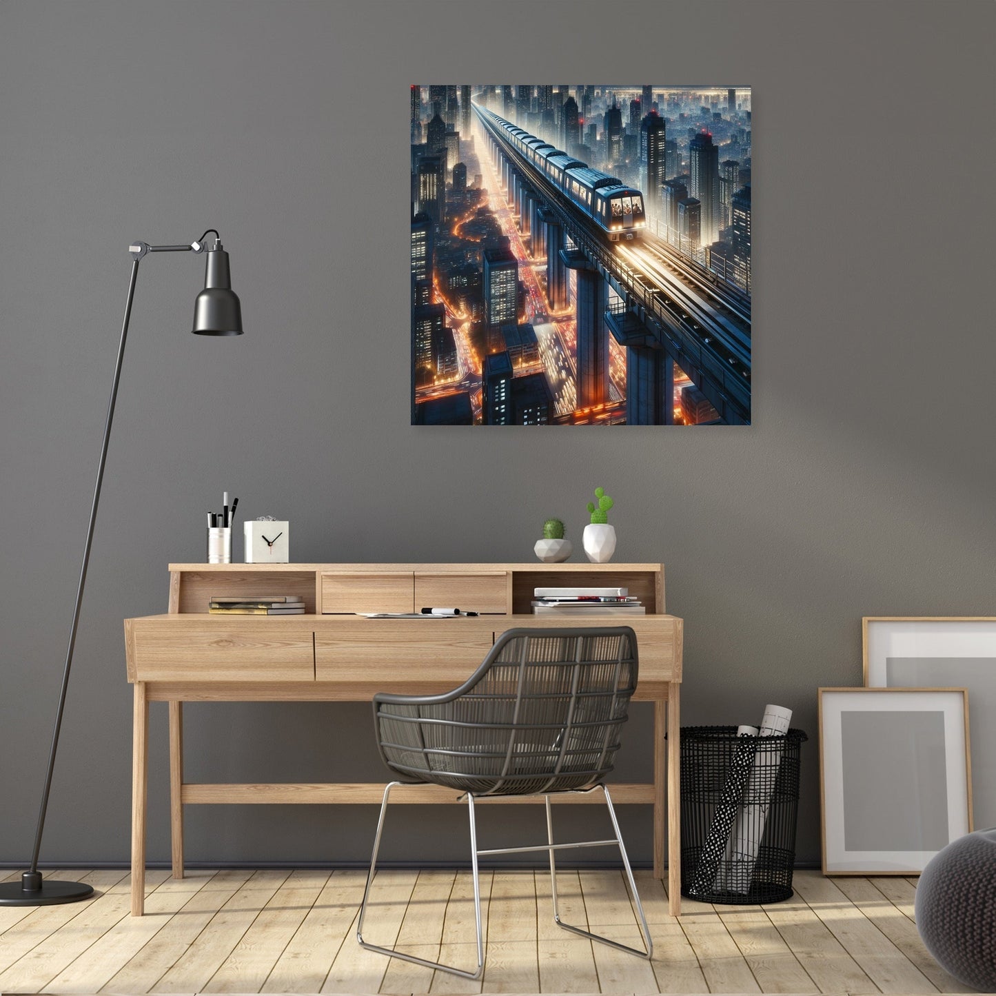Metropolitan Nightline Canvas