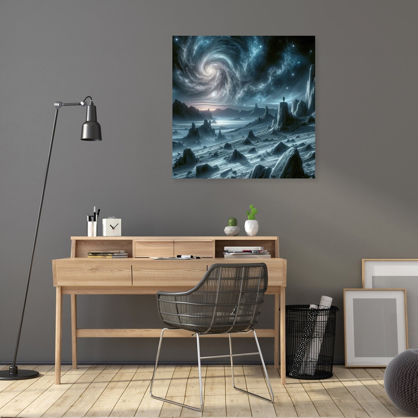Lunar Solitude Canvas