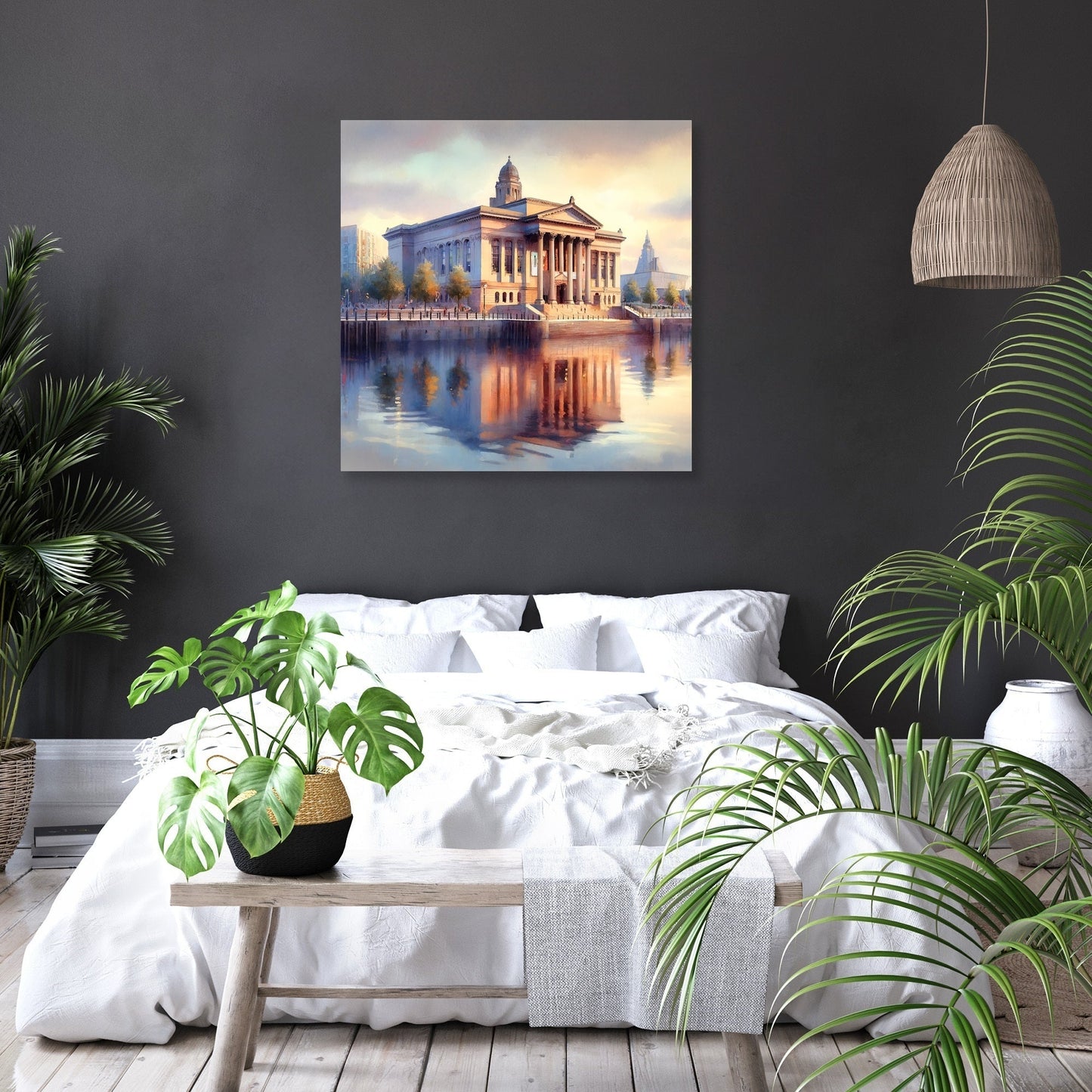 Morning Light at Liverpool Museum Canvas
