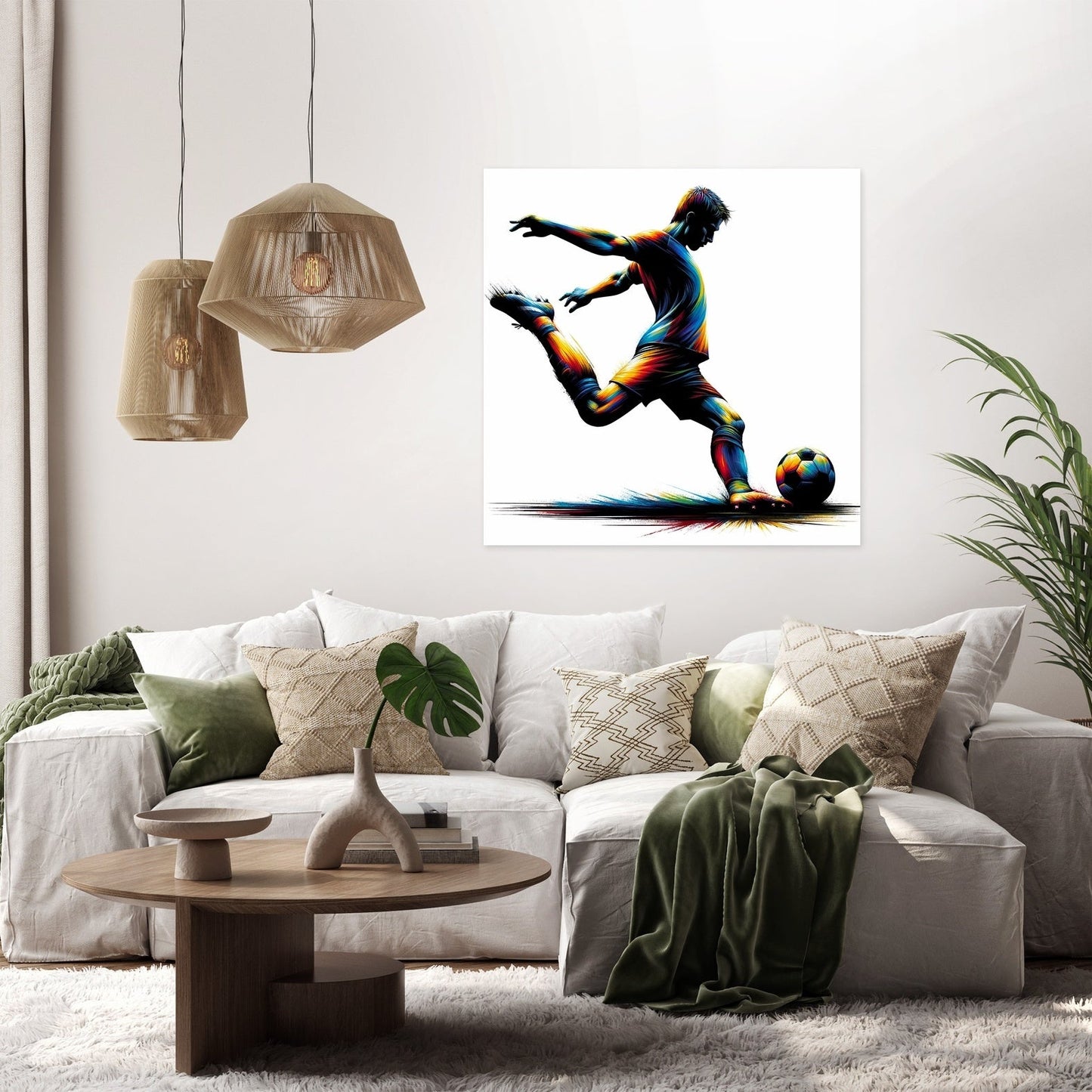 Penalty Kick Brilliance Canvas
