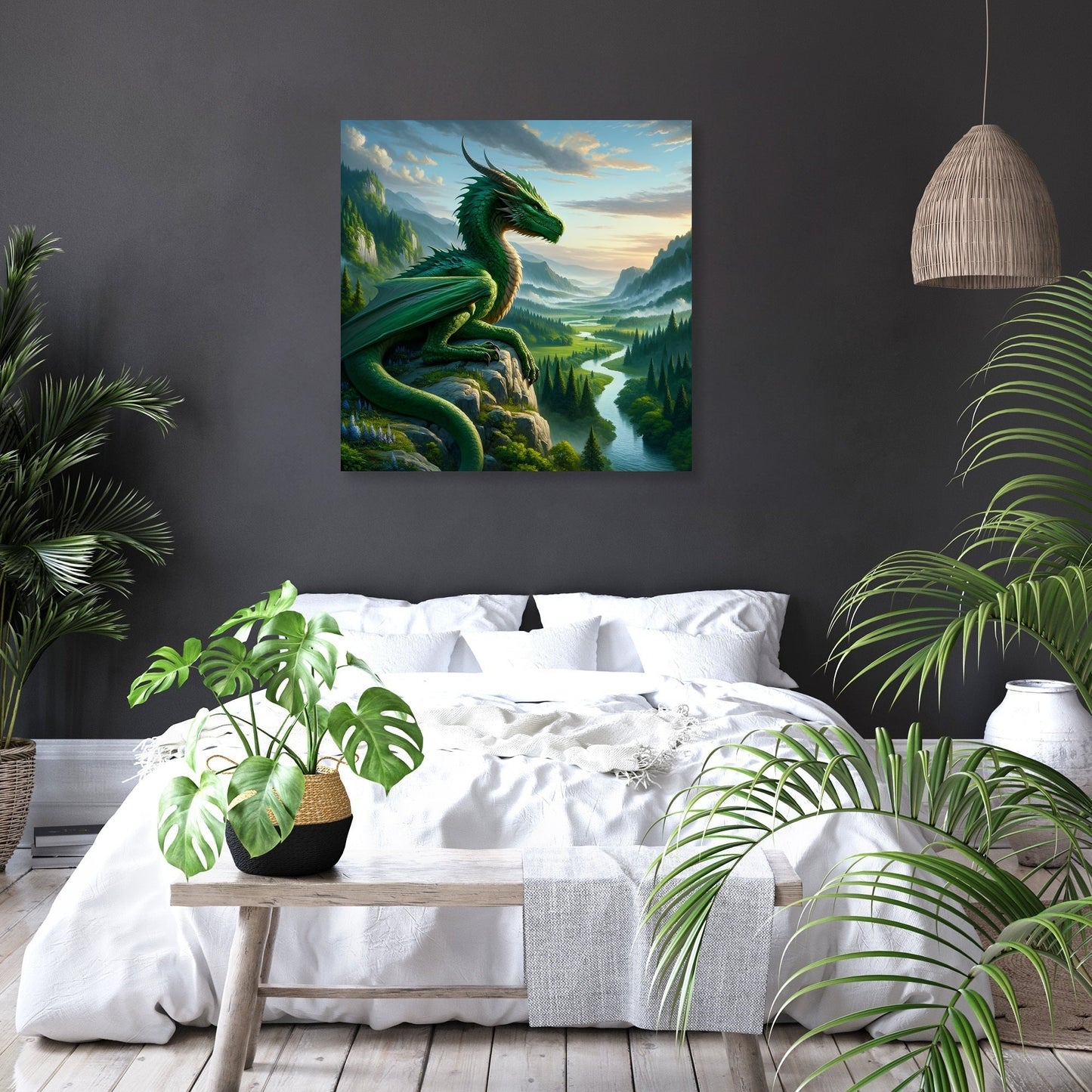 Guardian of the Valley Canvas