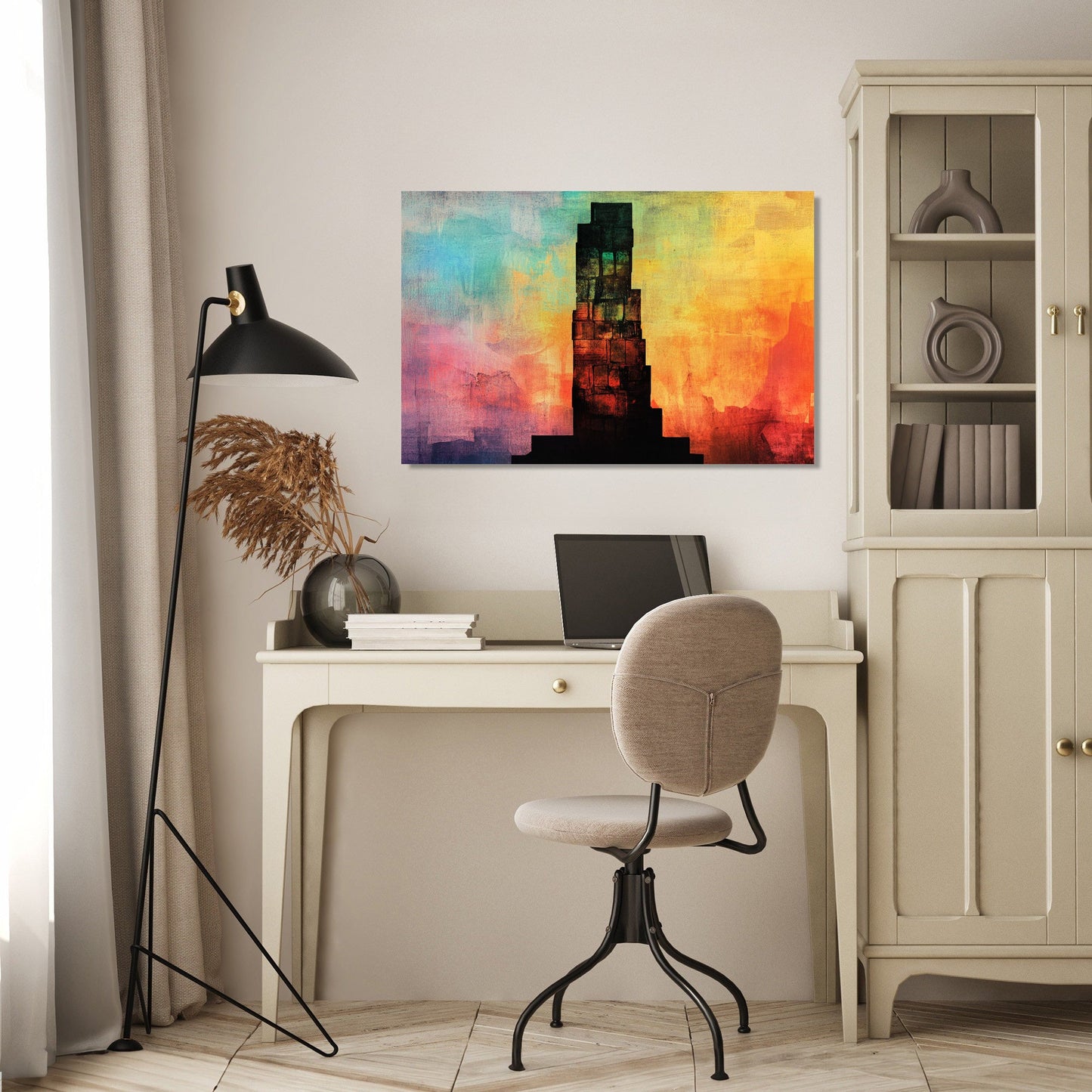 Memory Tower Canvas