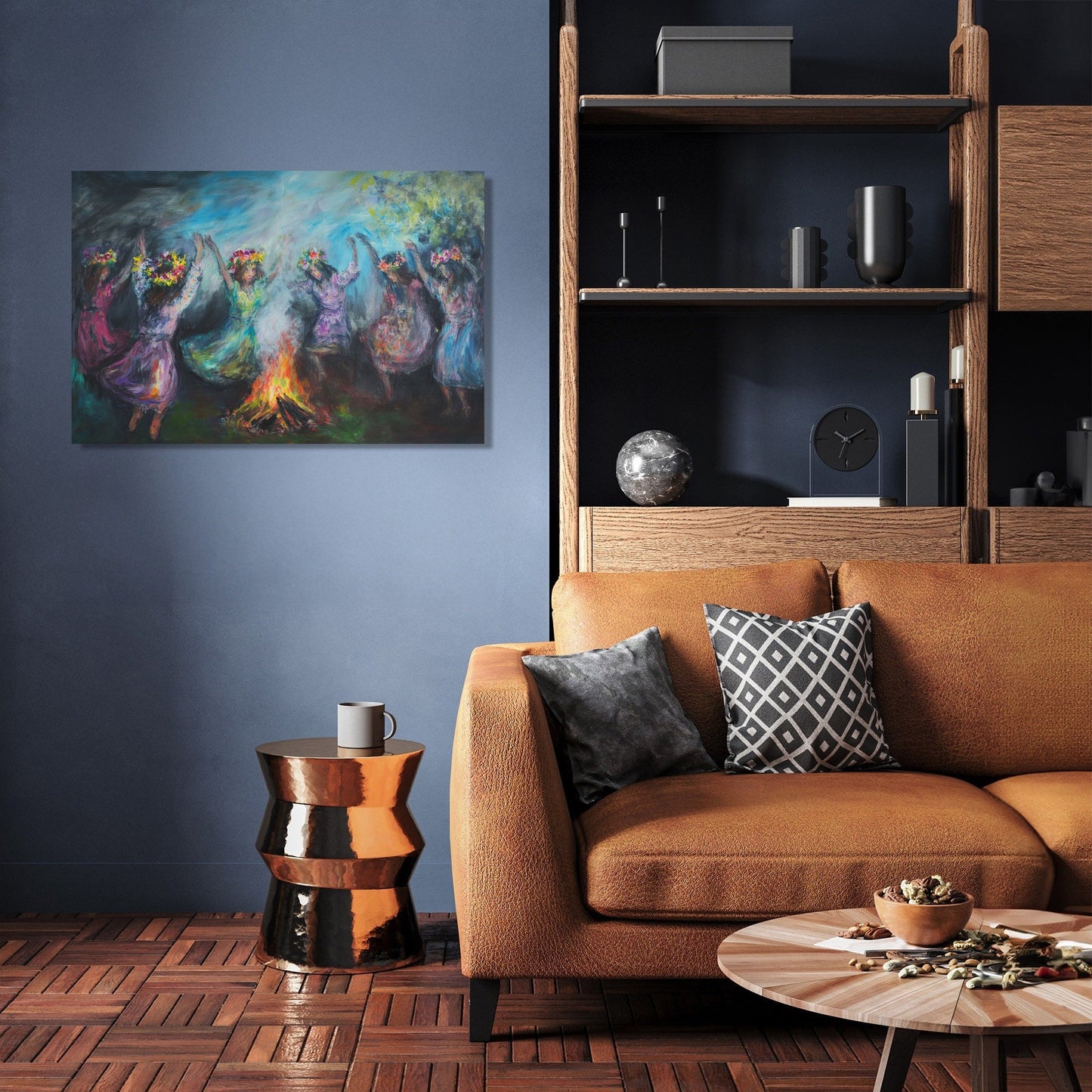 Bealtaine's Joyful Dance Canvas