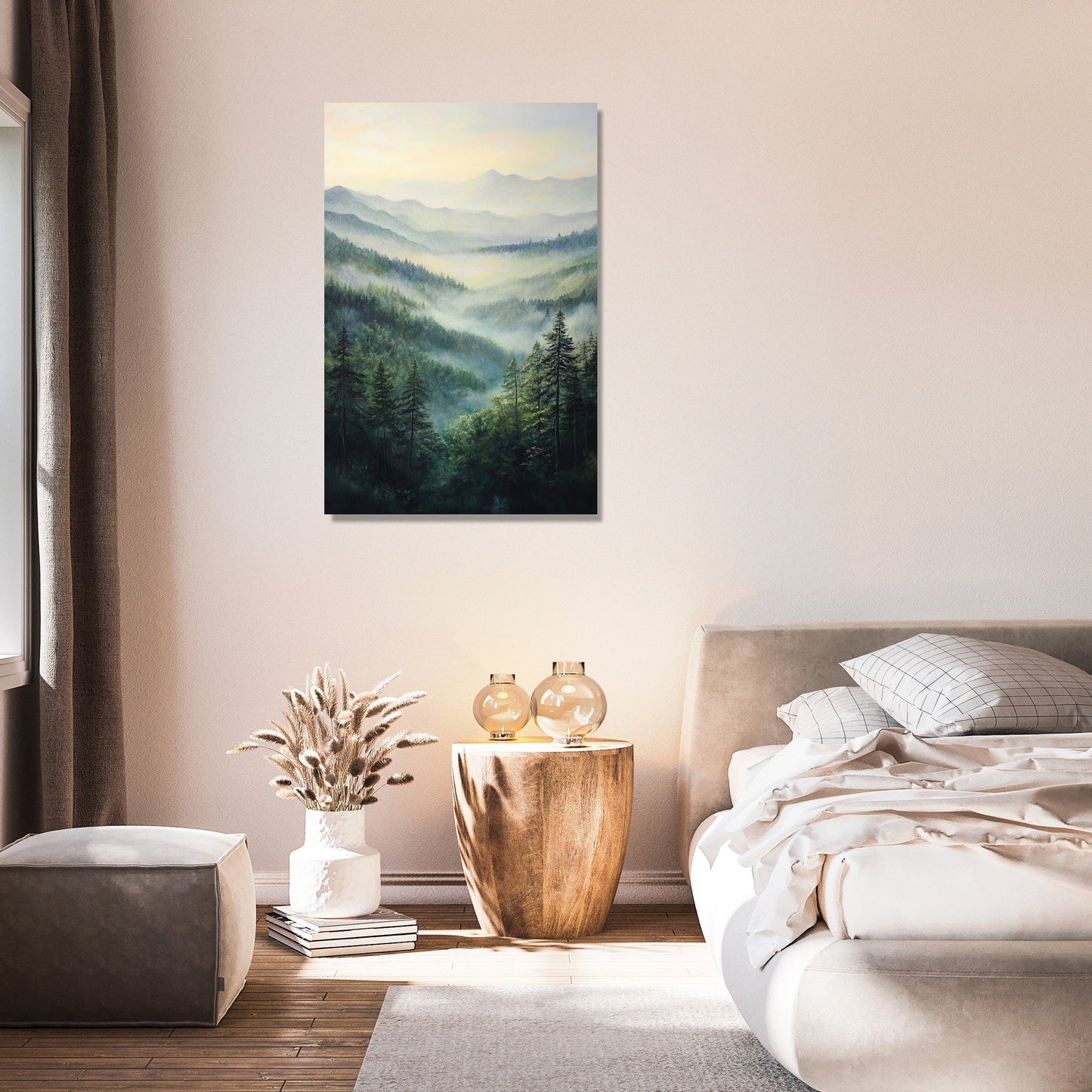 Blue Ridge Misty Canvas