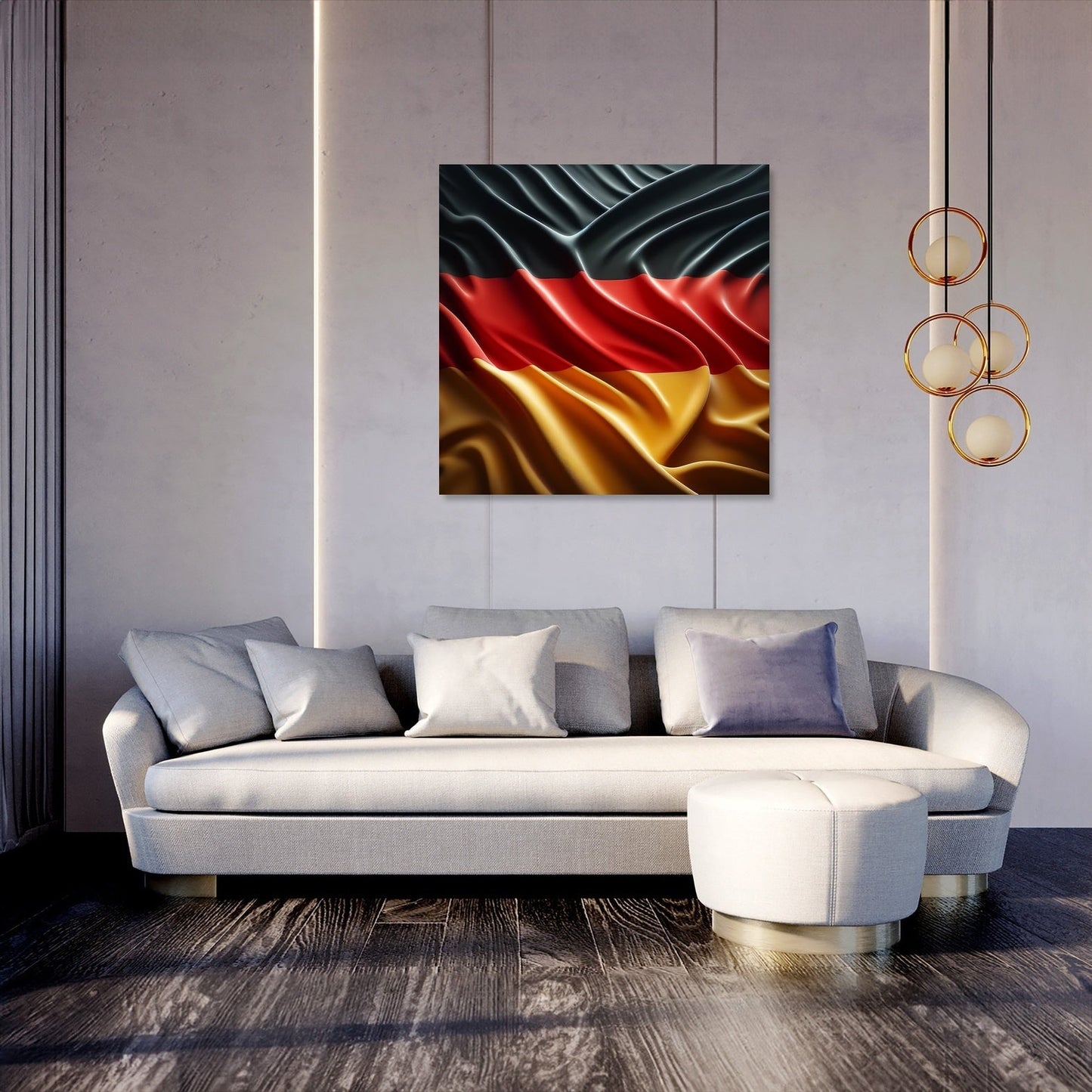 Germany Flag Canvas