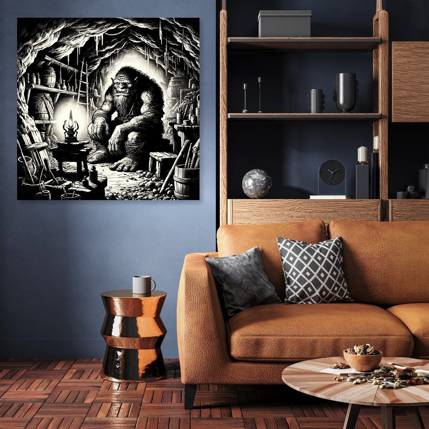 Cave of the Ogre Canvas