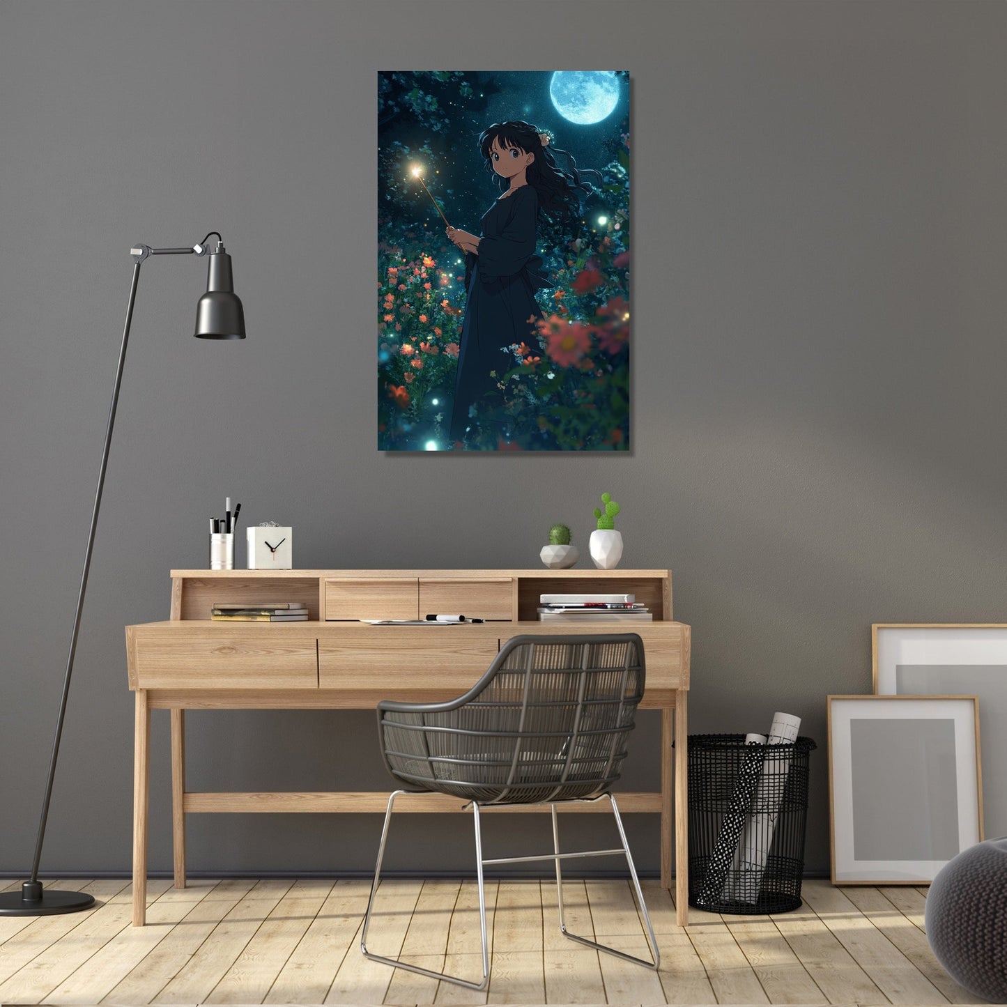 Moonlit Sorceress Canvas