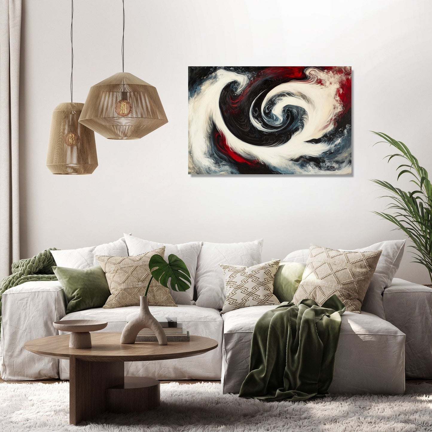 Transience Ephemeral Dance Canvas