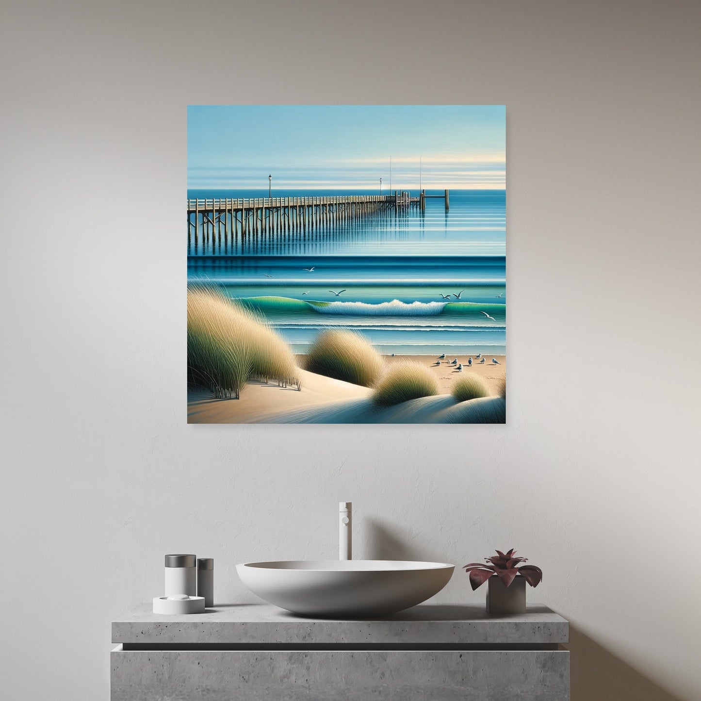 Coastal Serenity Canvas