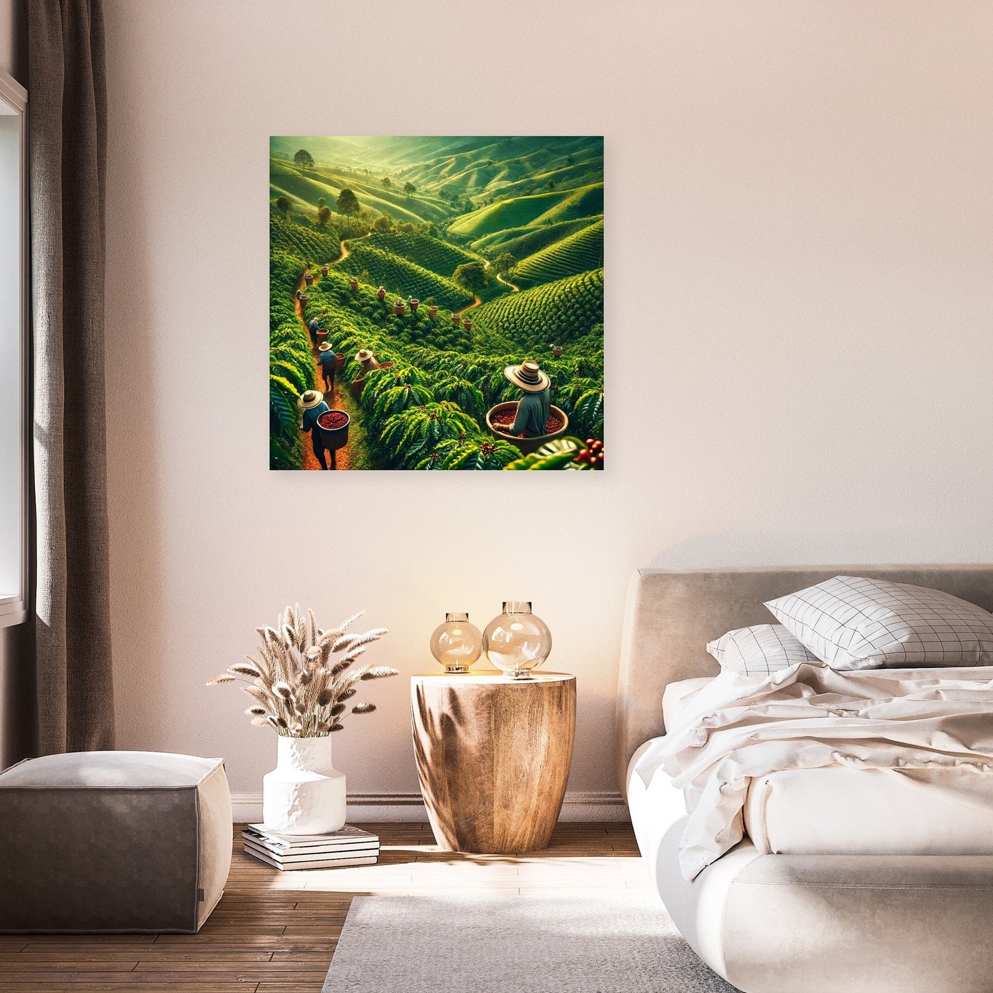 Colombian Coffee Plantation Canvas