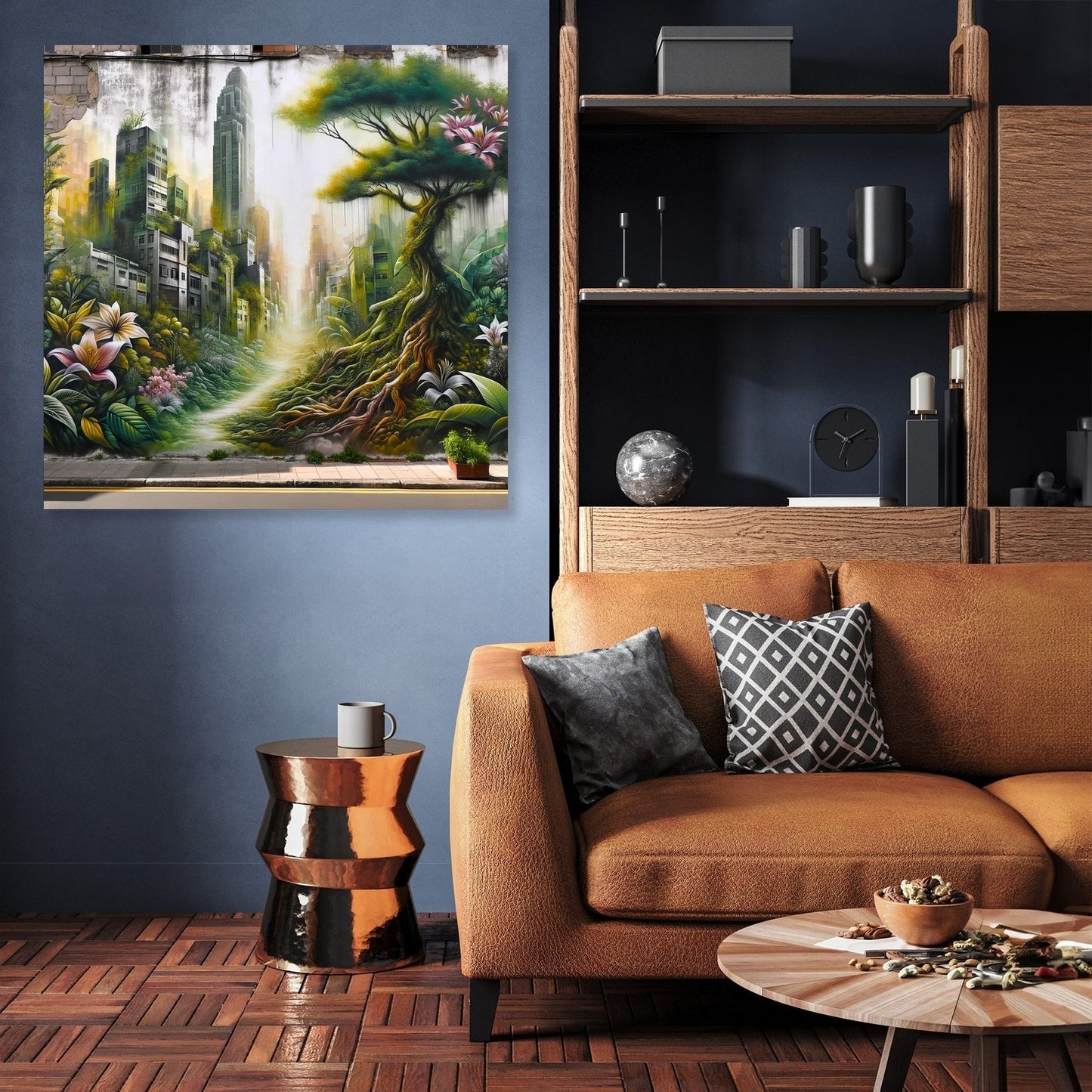 Urban Flora Canvas