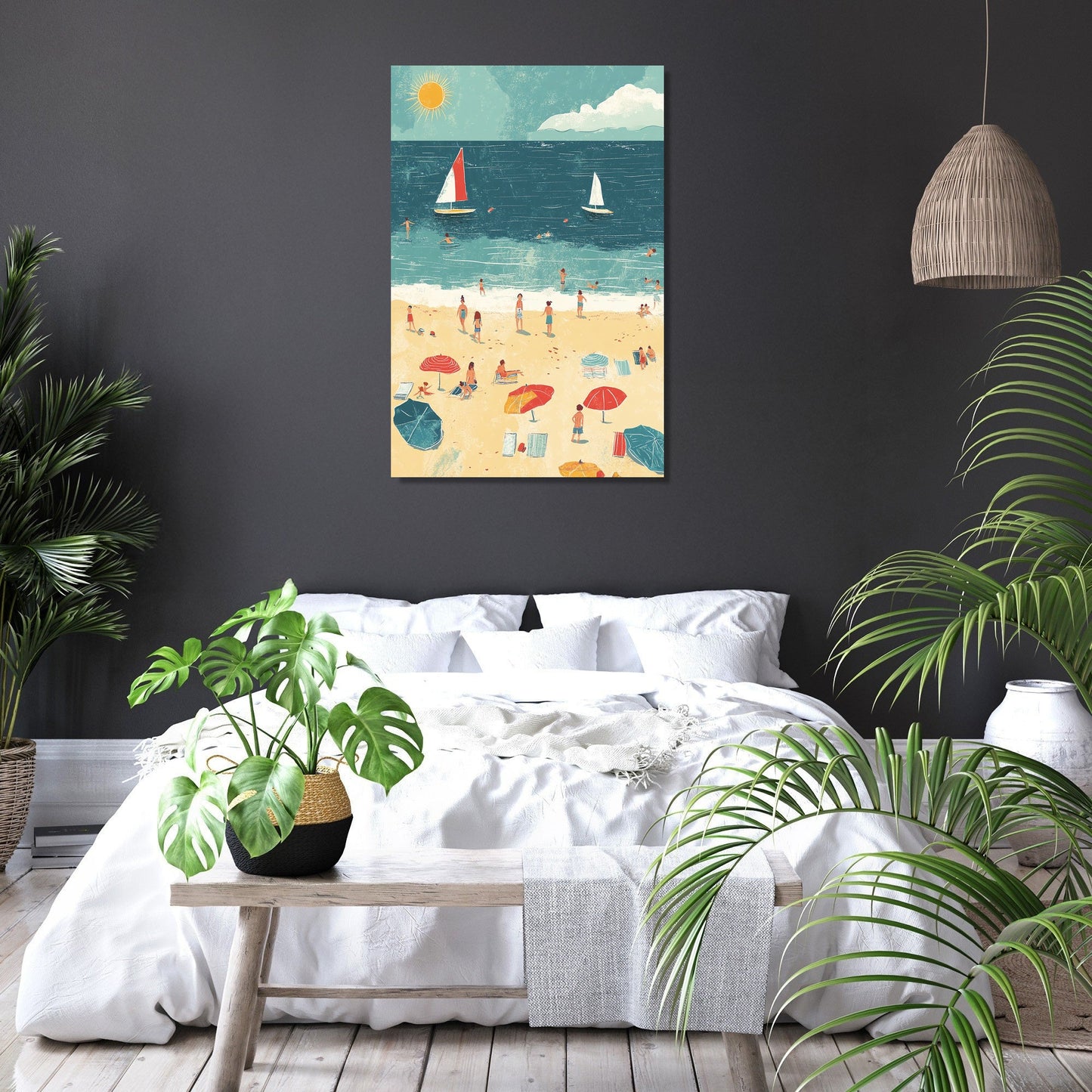 Beachside Daydream Canvas