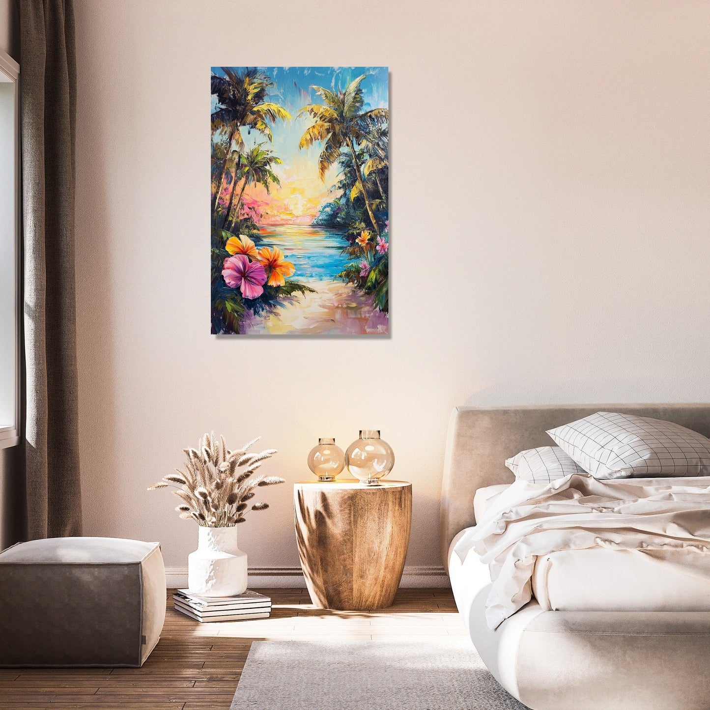 Tropical Dawn Serenity Canvas
